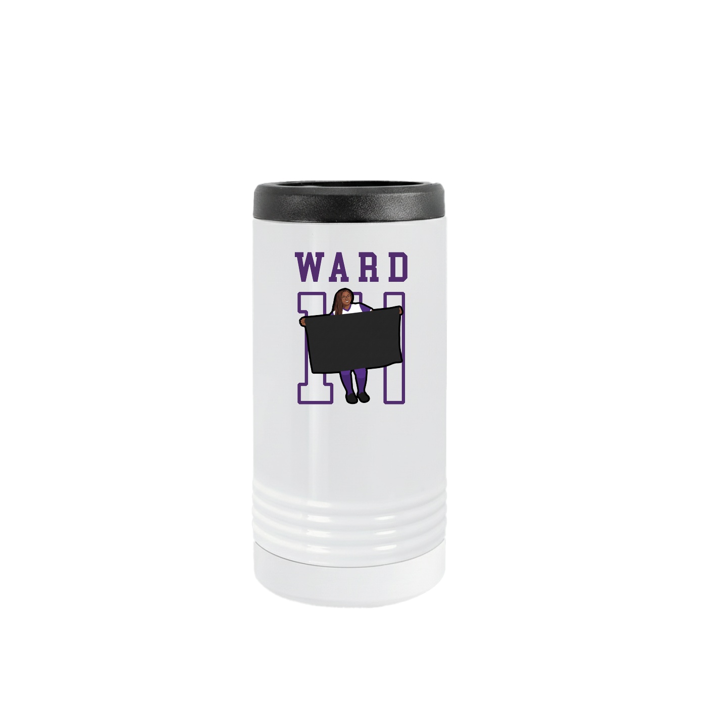 Slim Beverage Holder — Shirsey in White