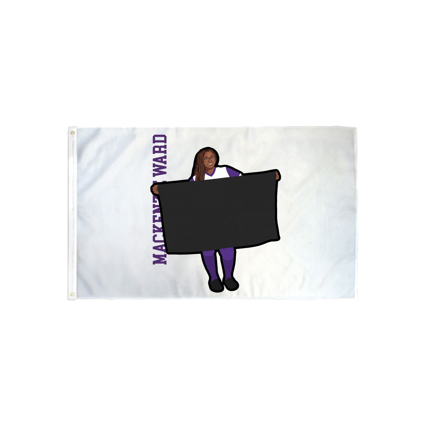 3x5 Flag — Name Vertical in Classic