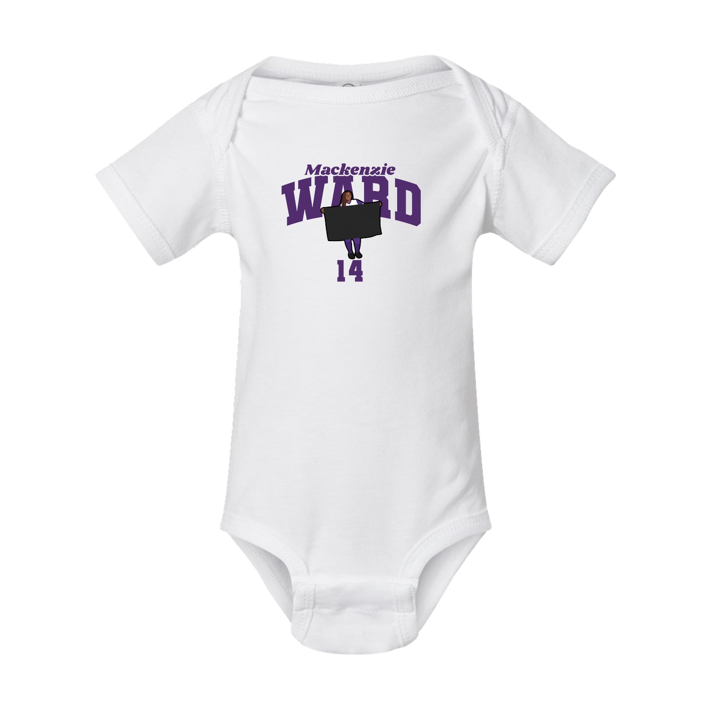 Baby Onesie — Signature Arch in White