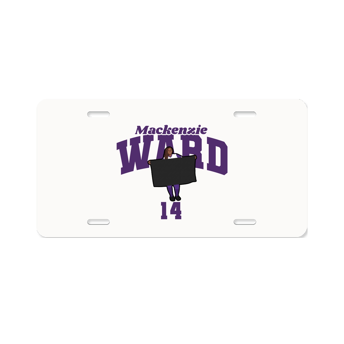 License Plate — Signature Arch in Classic
