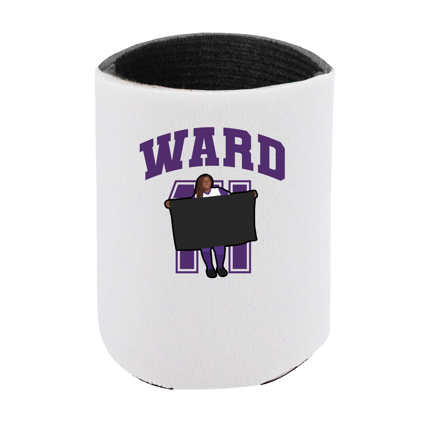 Can Holder — Number in White
