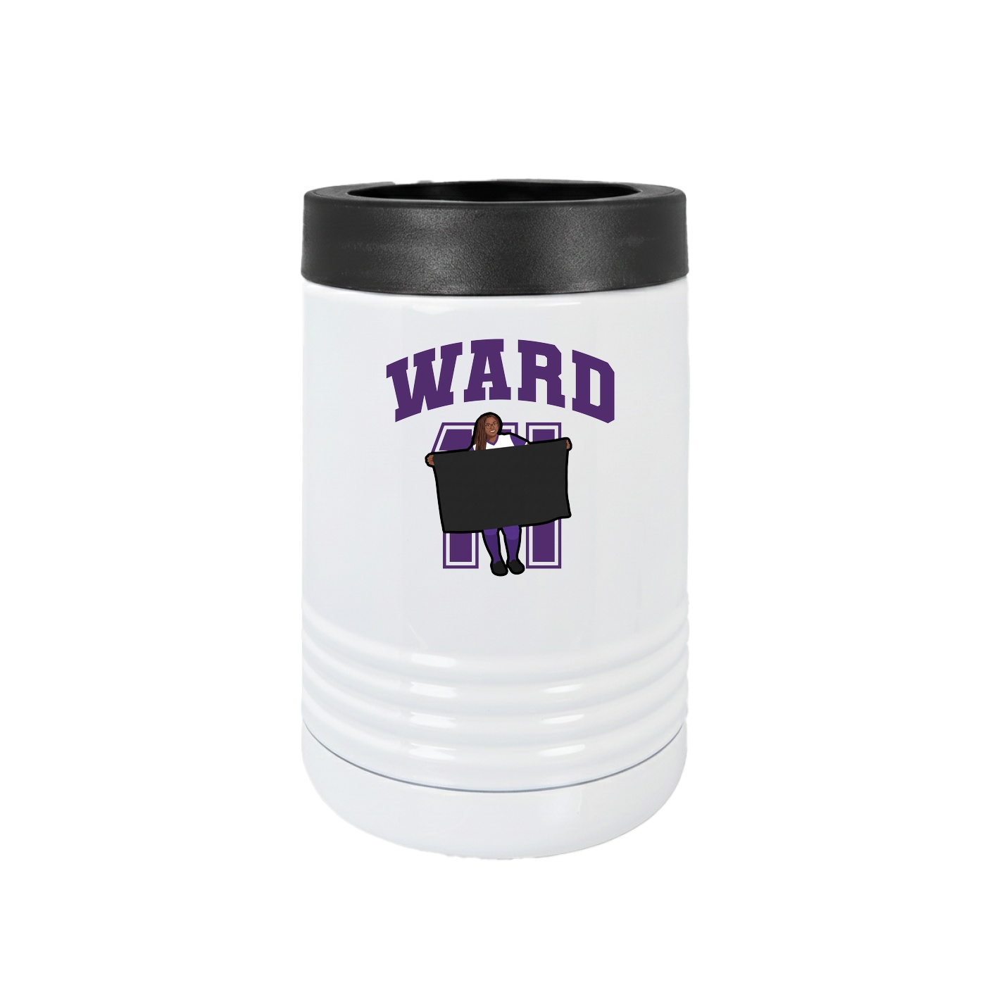 Beverage Holder — Number in White
