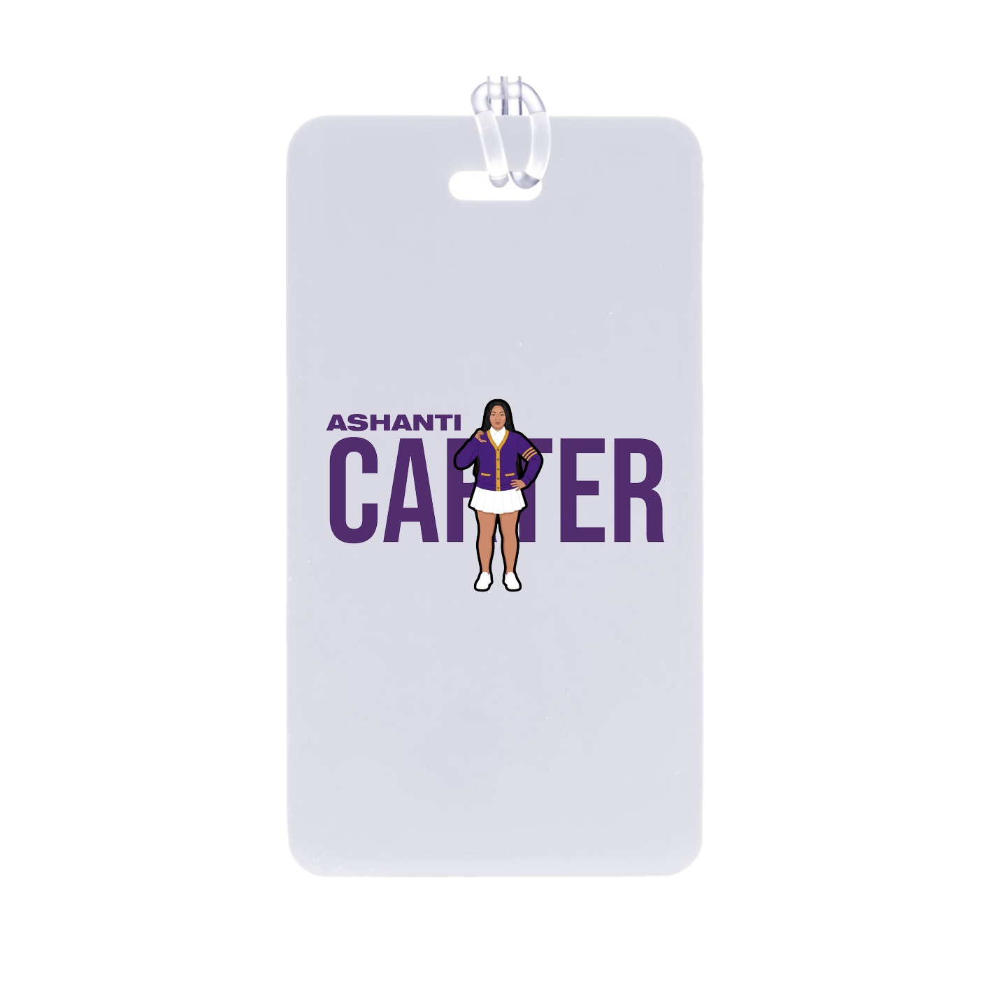 Bag Tag — Player Name in Classic