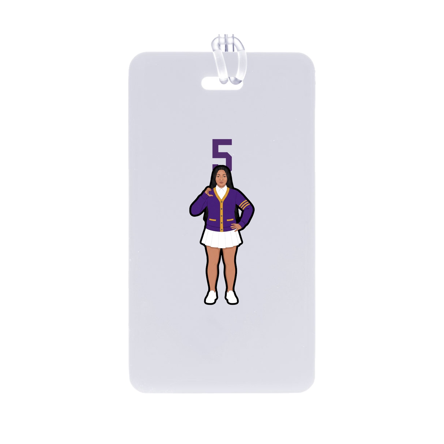 Bag Tag — Number Top in Classic