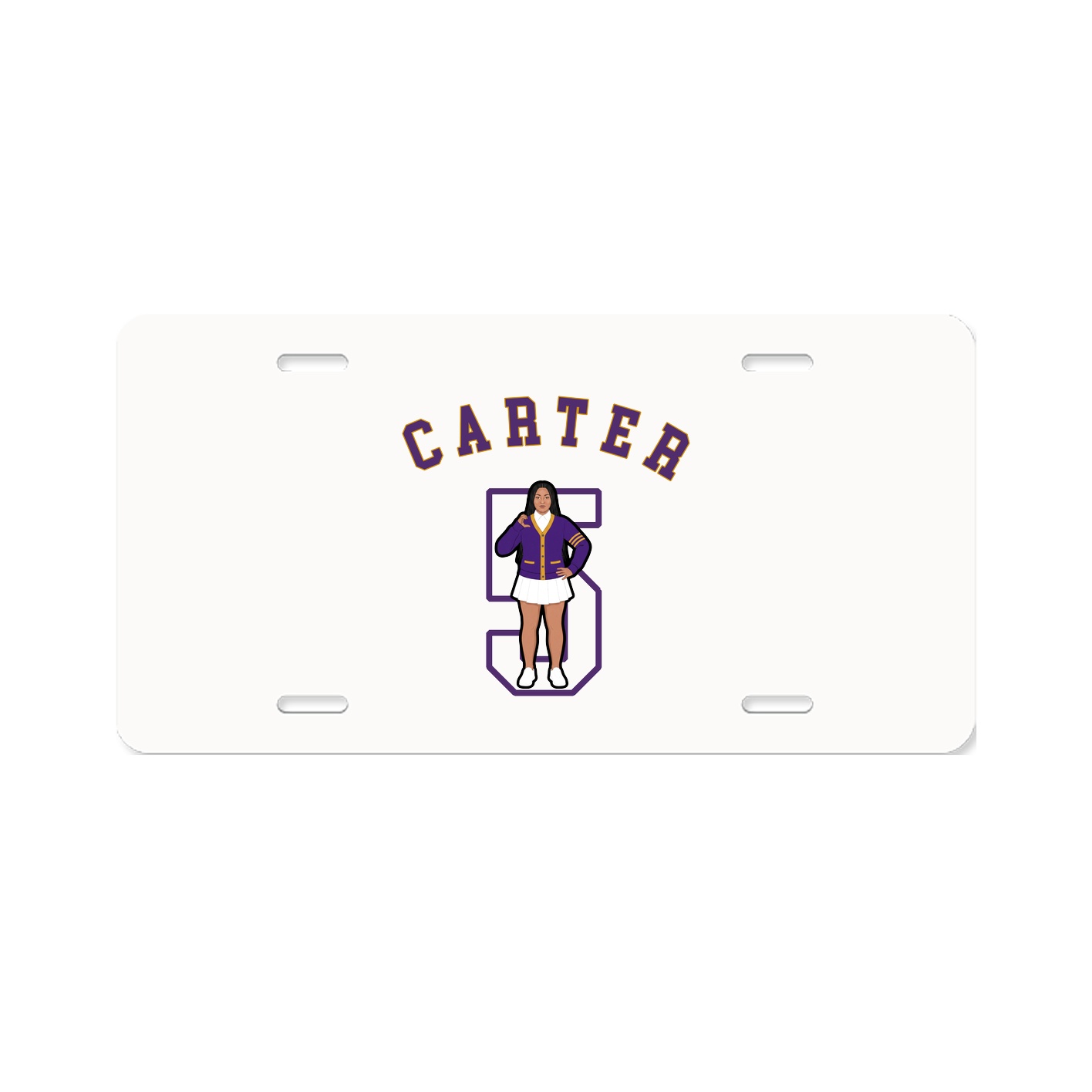 License Plate — Shirsey Arch in Classic