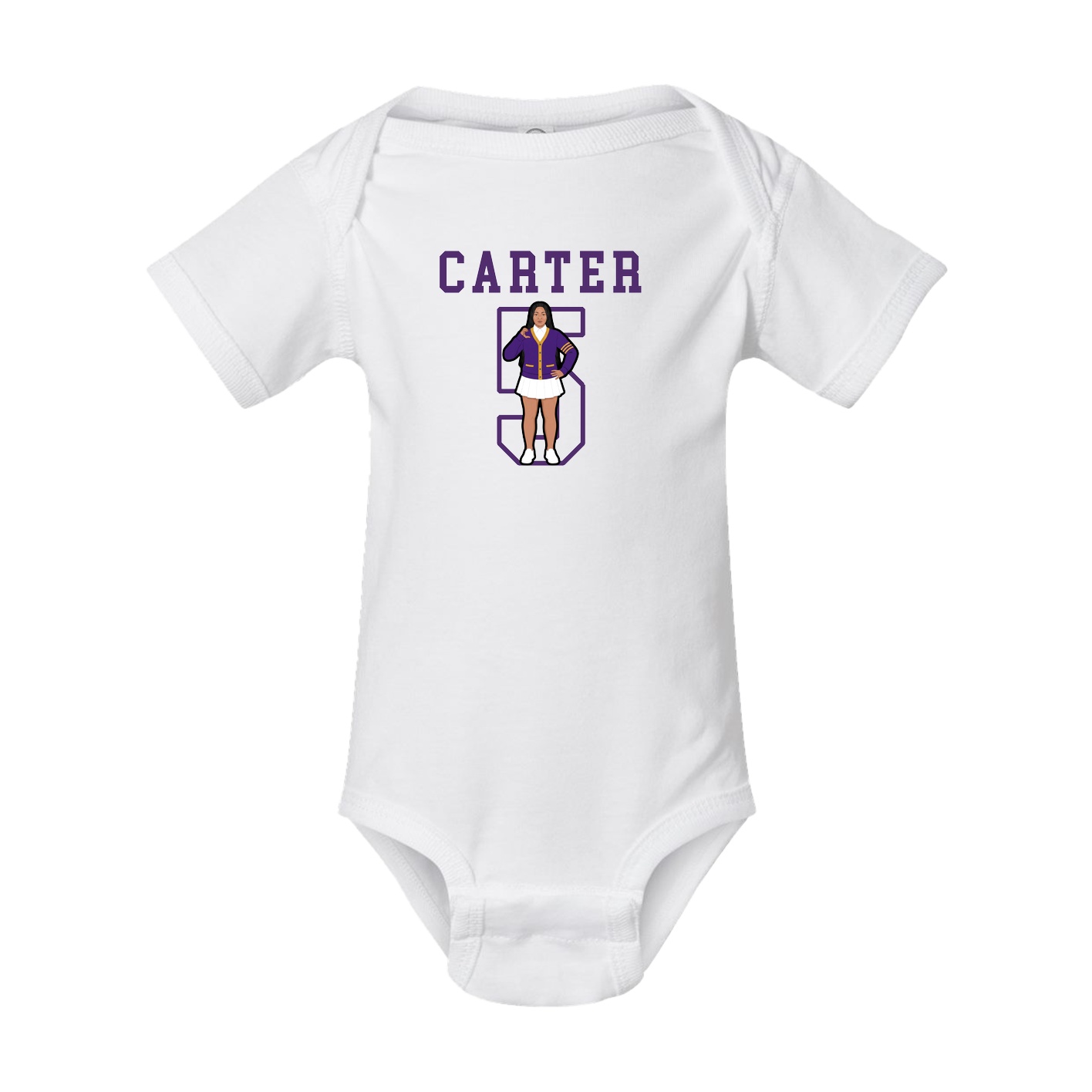 Baby Onesie — Shirsey in White