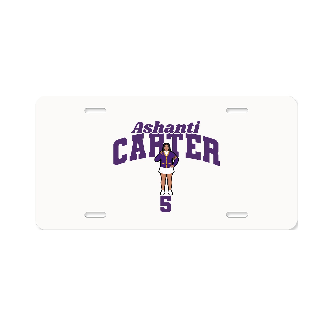 License Plate — Signature Arch in Classic