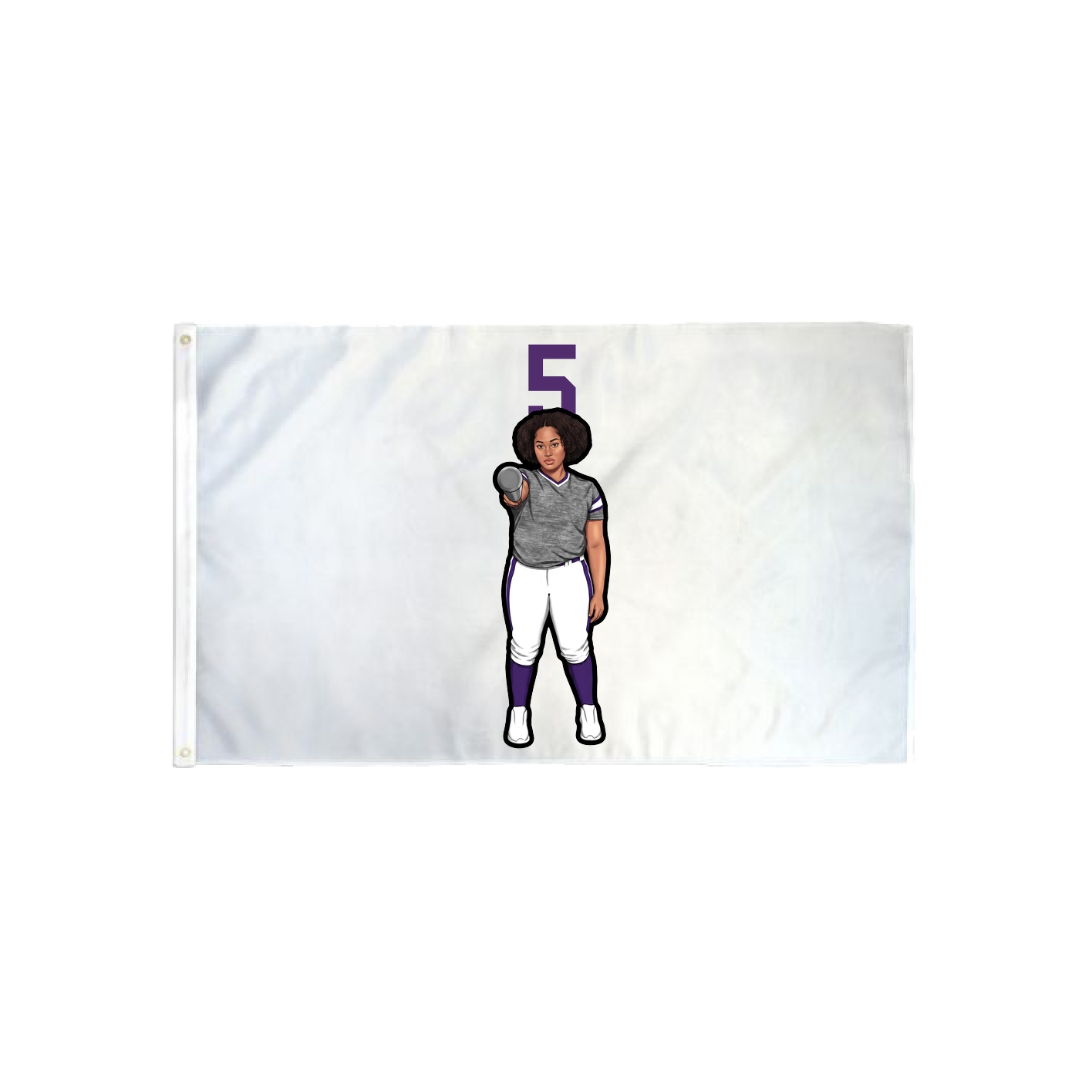 3x5 Flag — Number Top in Classic