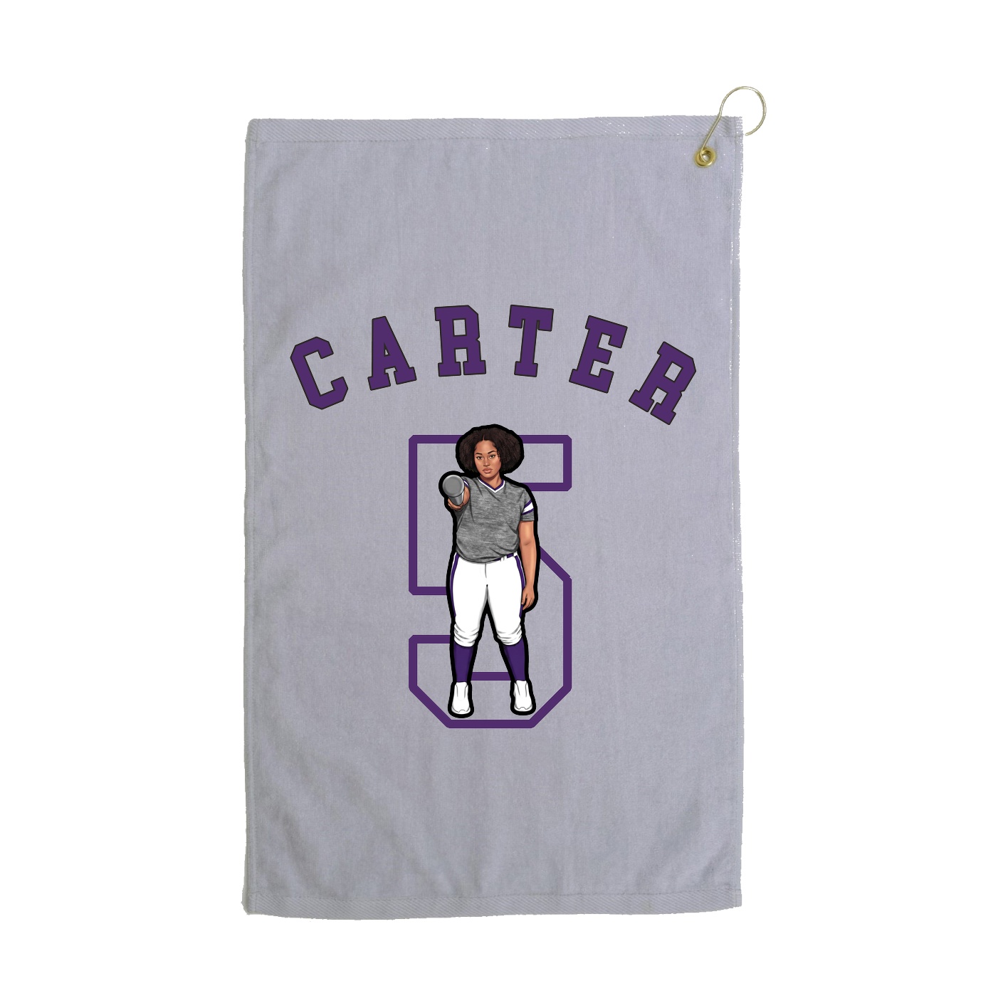 Golf Towel — Shirsey Arch in Grey