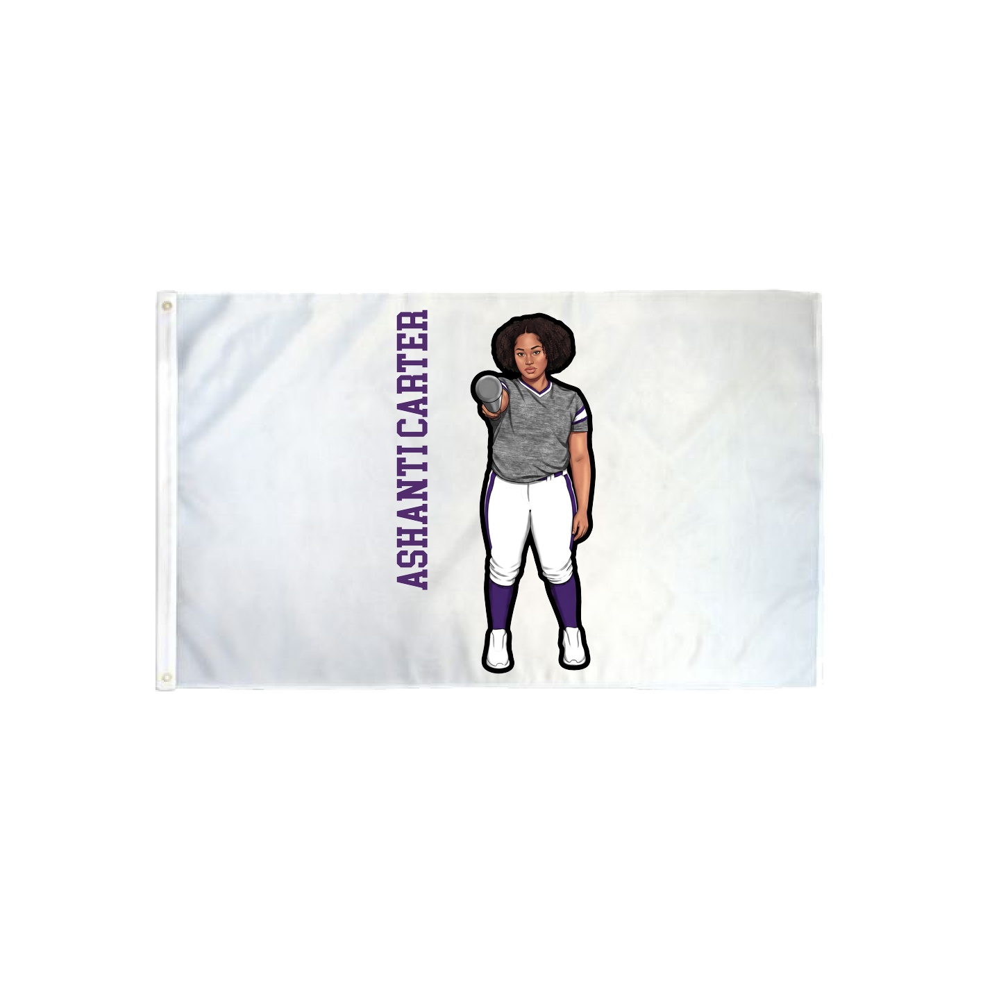 3x5 Flag — Name Vertical in Classic