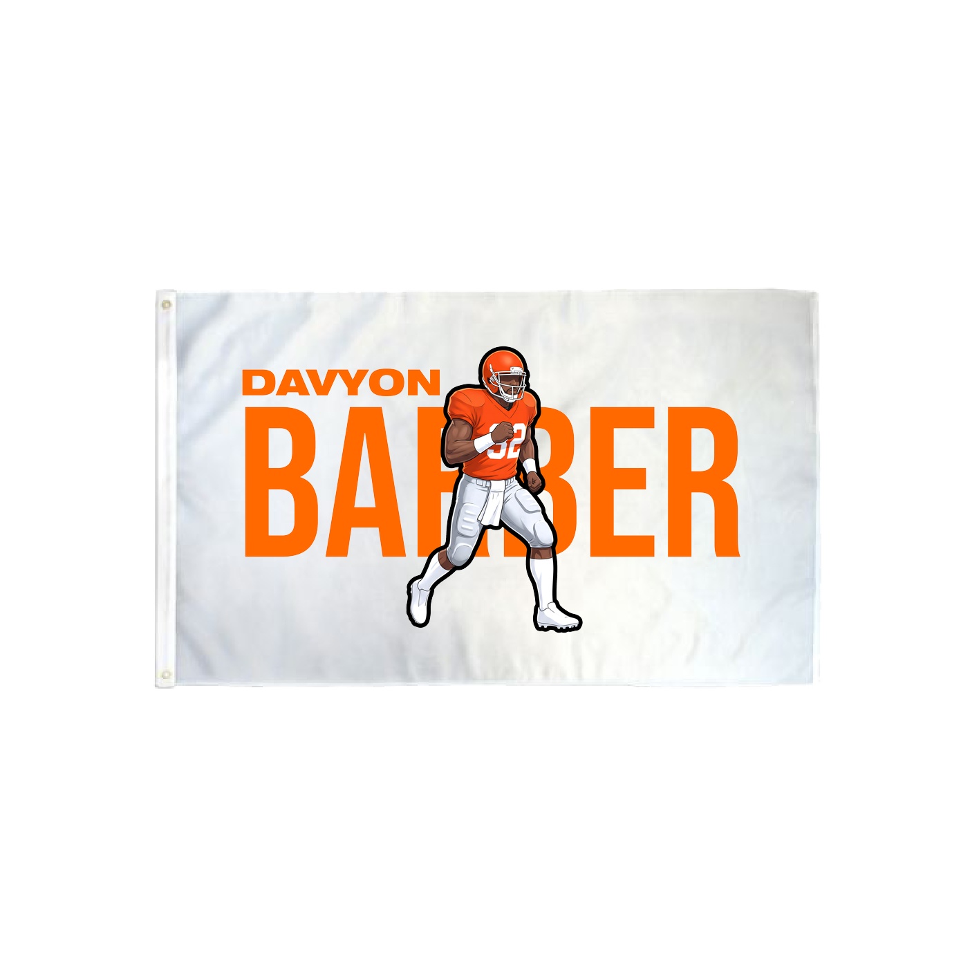 3x5 Flag — Player Name in Classic