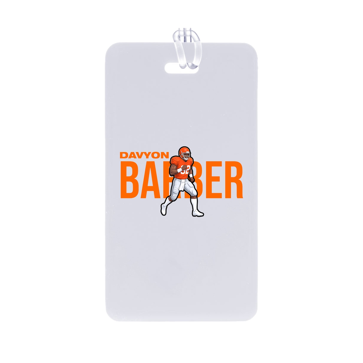Bag Tag — Player Name in Classic