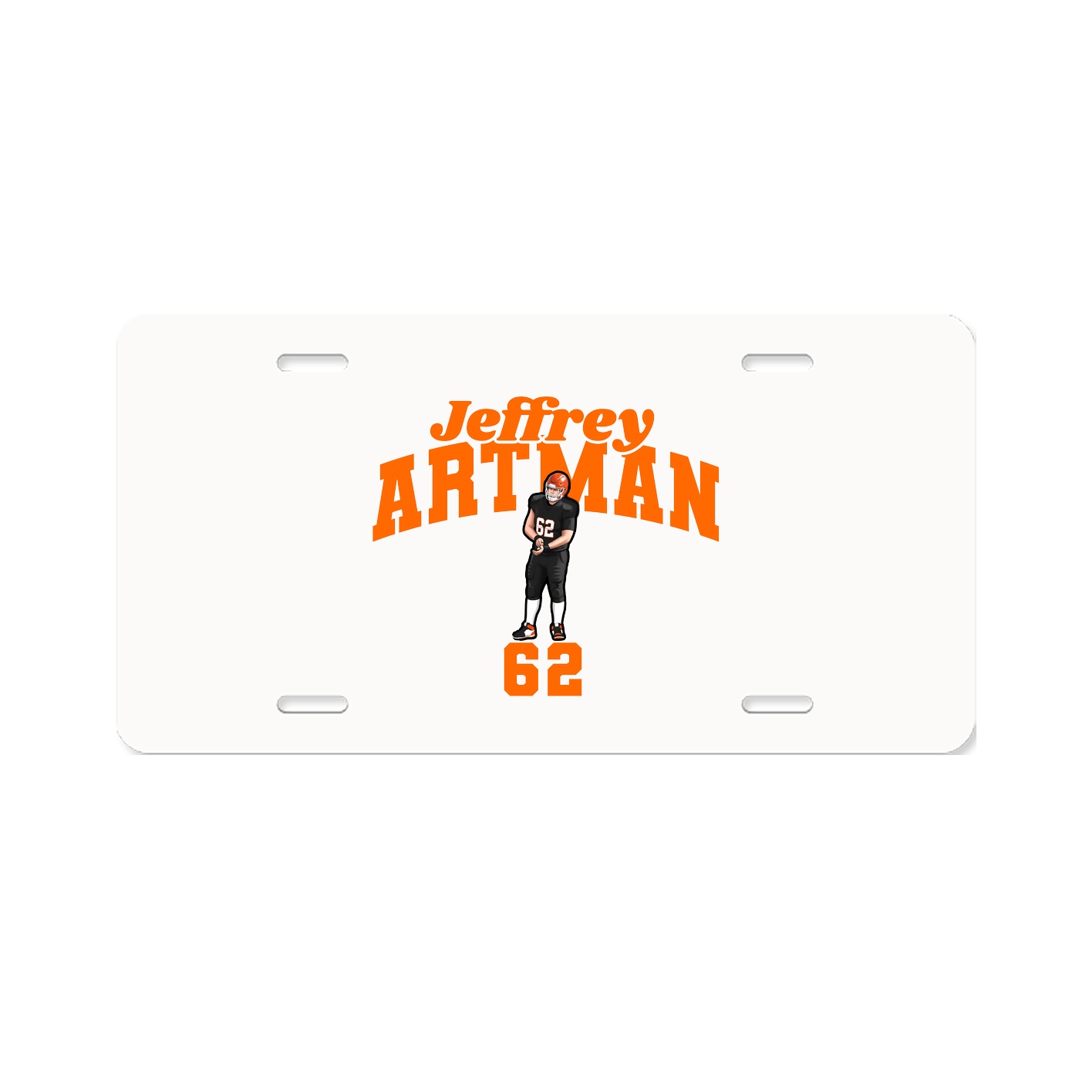 License Plate — Signature Arch in Classic