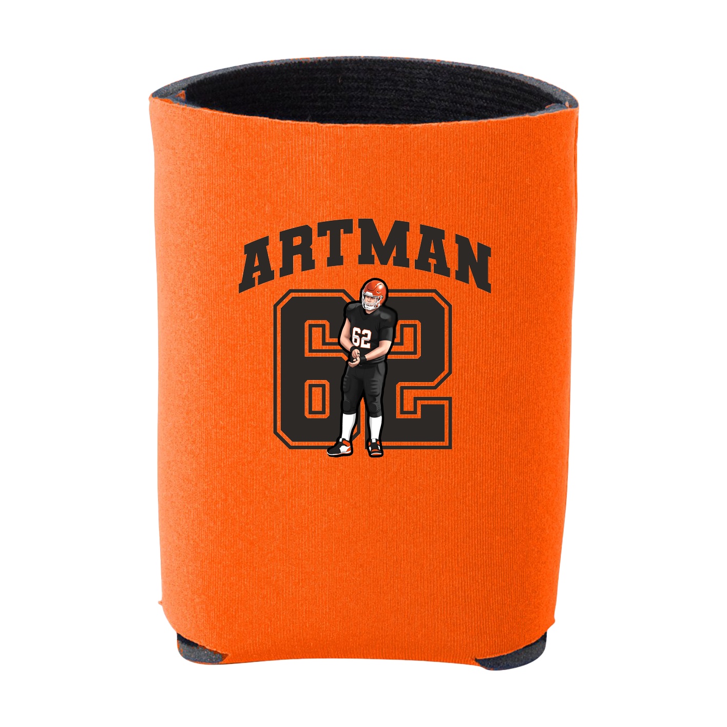 Can Holder — Number in Orange
