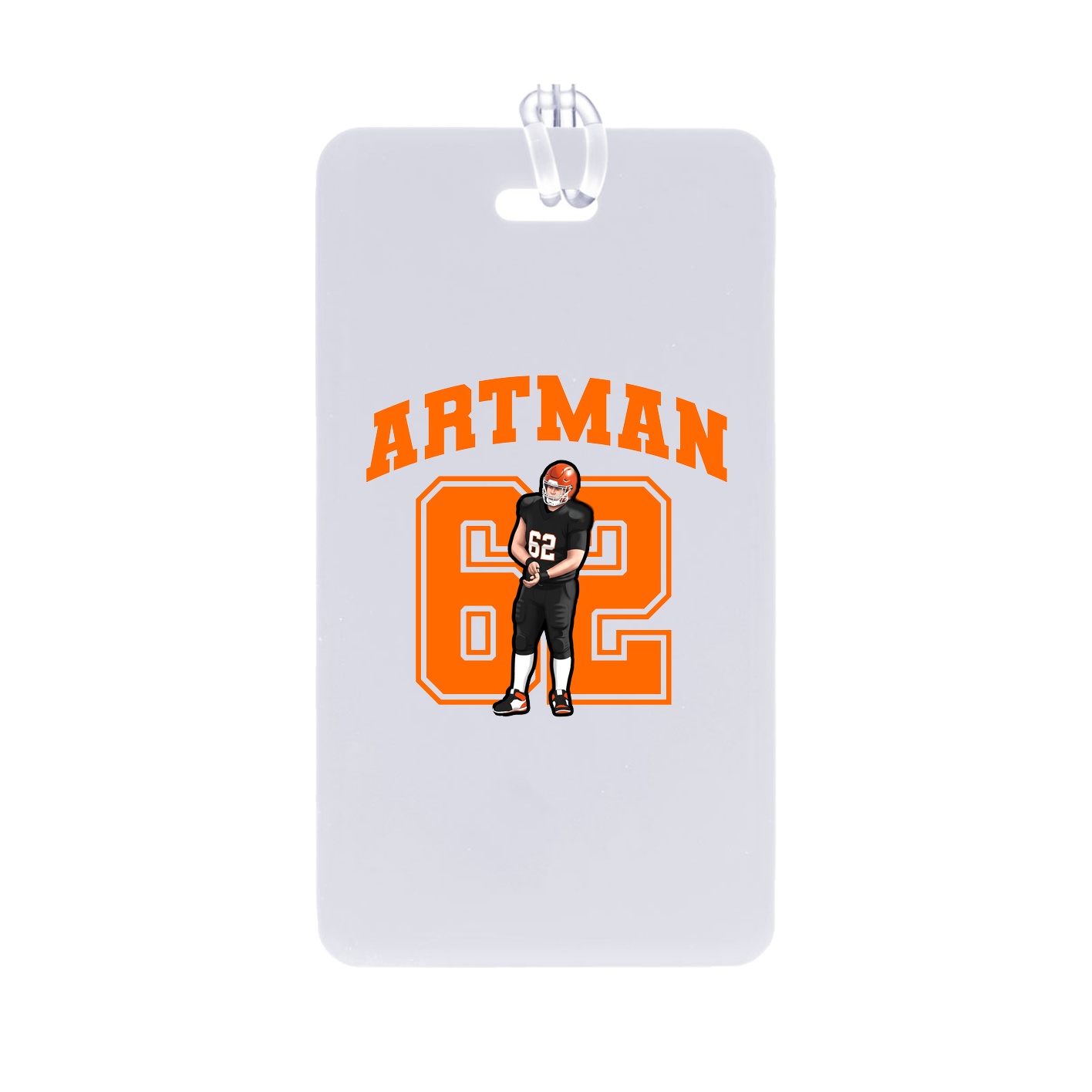 Bag Tag — Number in Classic