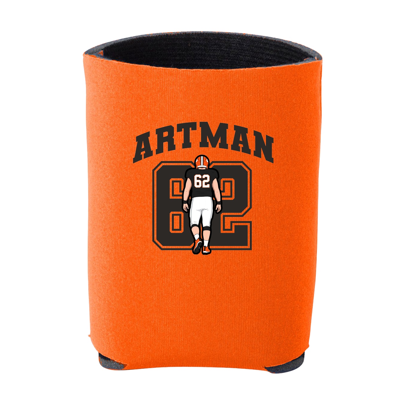 Can Holder — Number in Orange