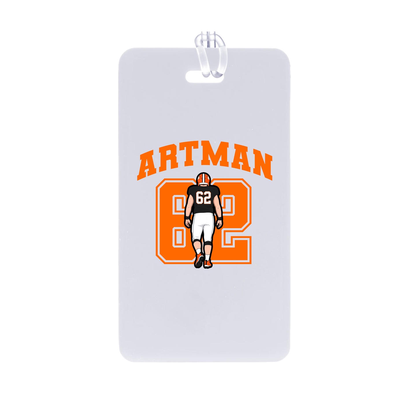 Bag Tag — Number in Classic