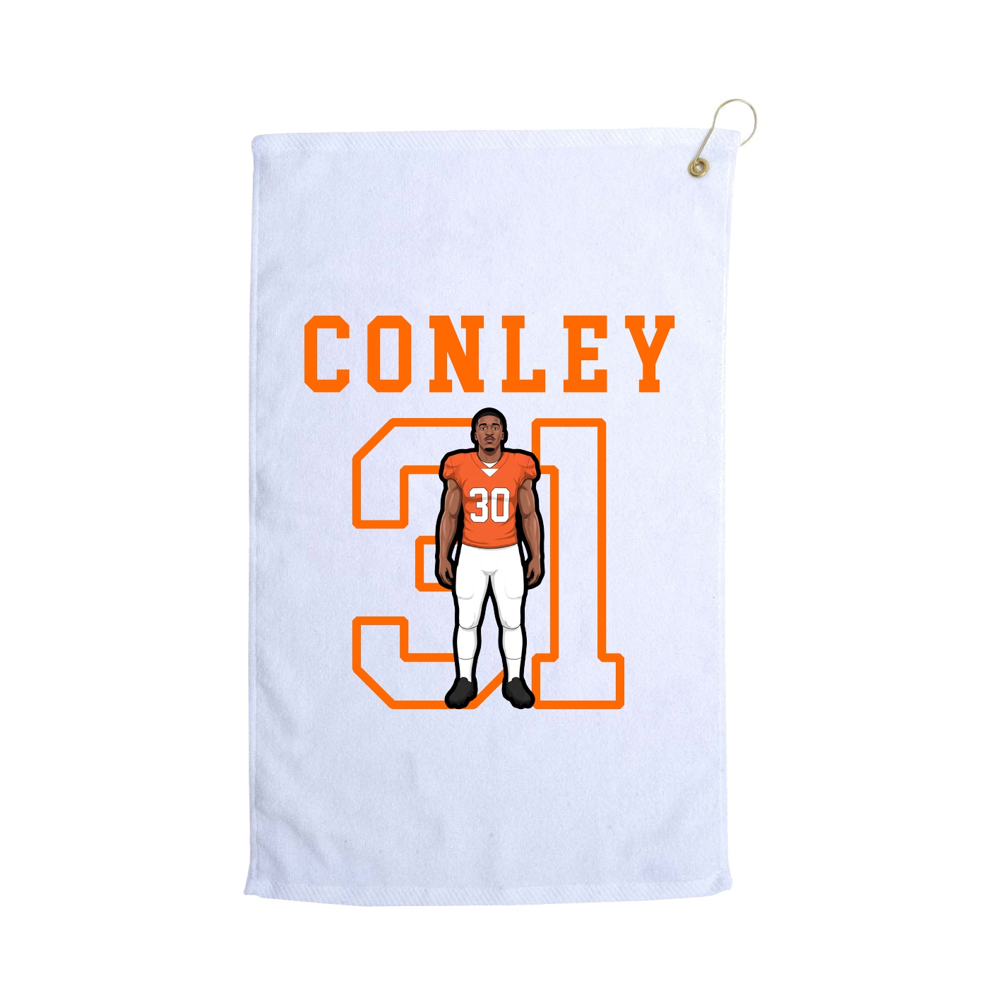 Golf Towel — Shirsey in White