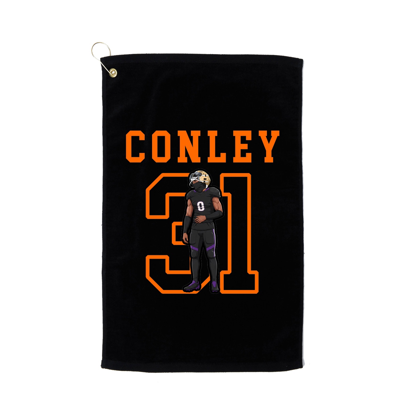Golf Towel — Shirsey in Black