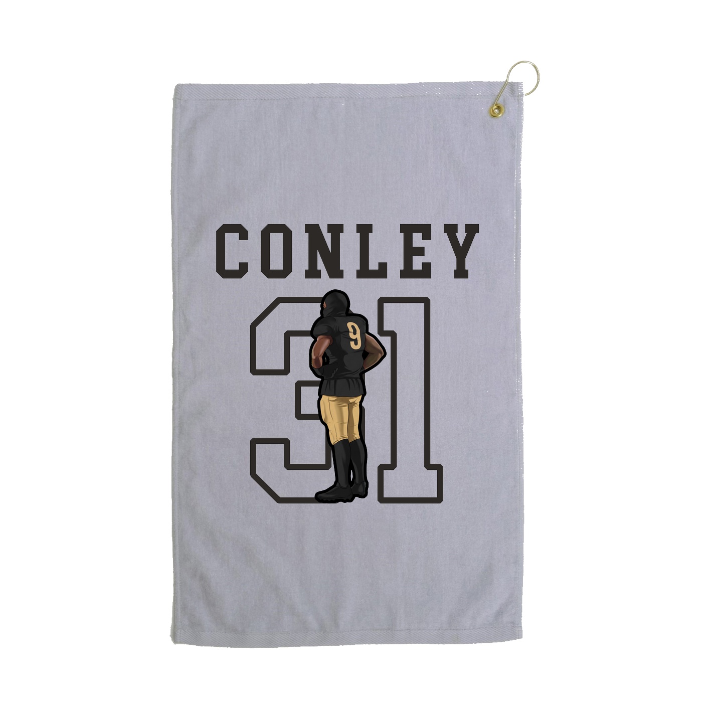Golf Towel — Shirsey in Grey