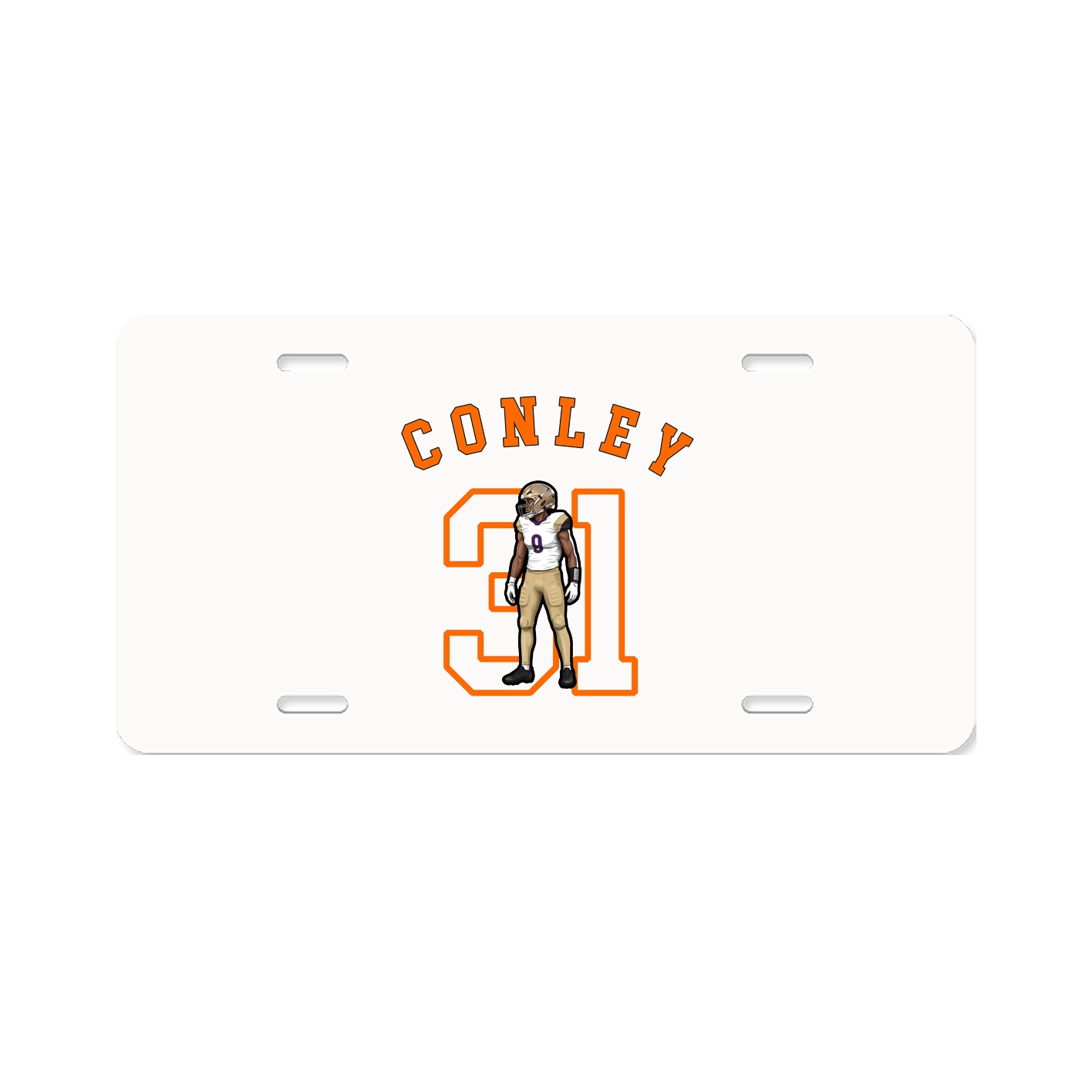 License Plate — Shirsey Arch in Classic