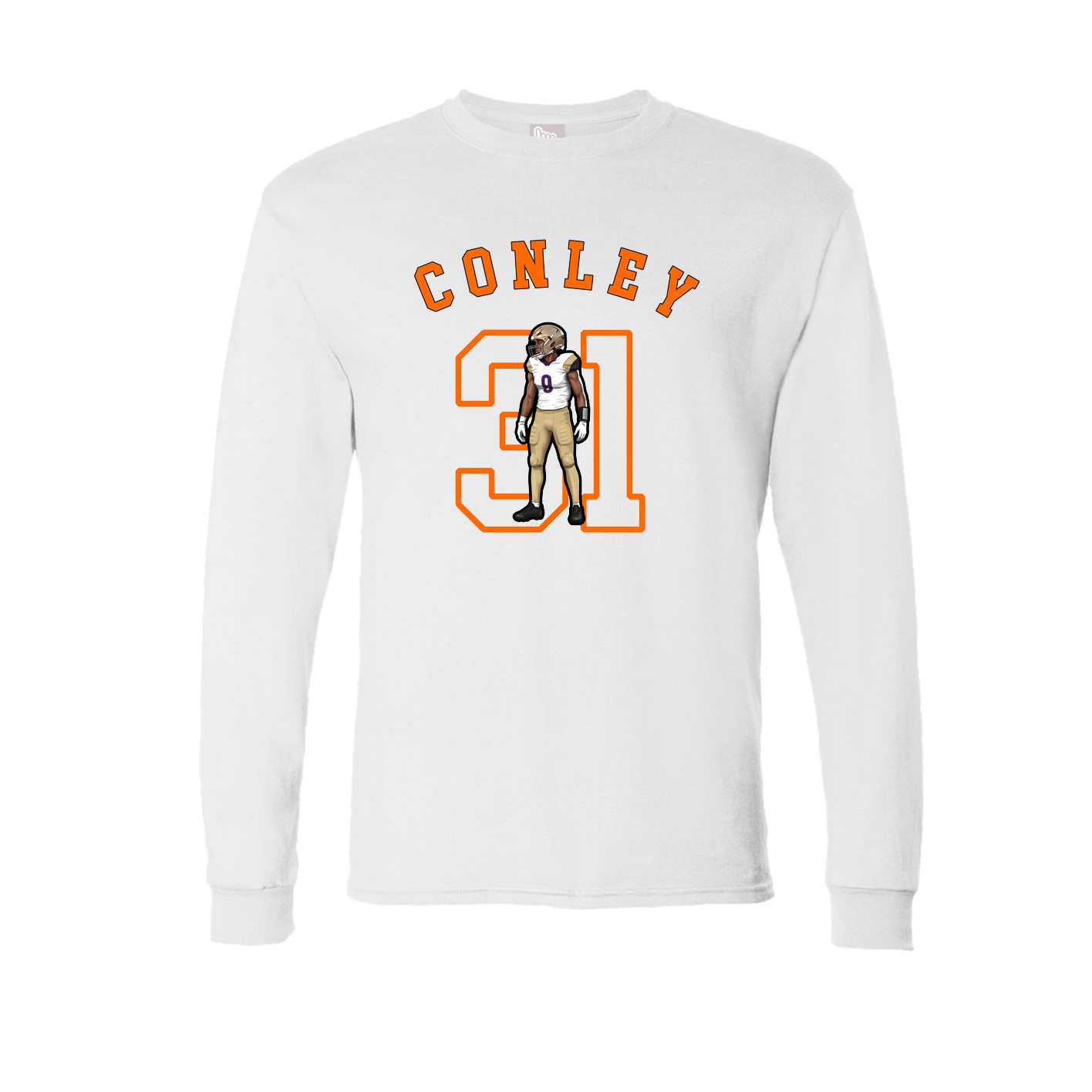 Long Sleeve Tee — Shirsey Arch in White