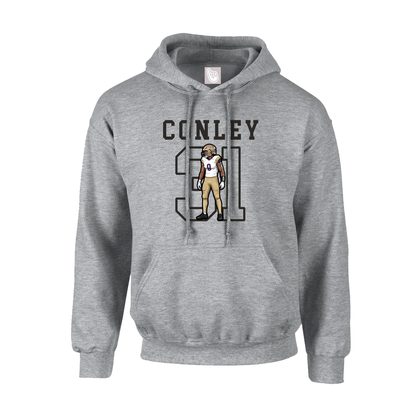 Youth Hoodie — Shirsey in Grey