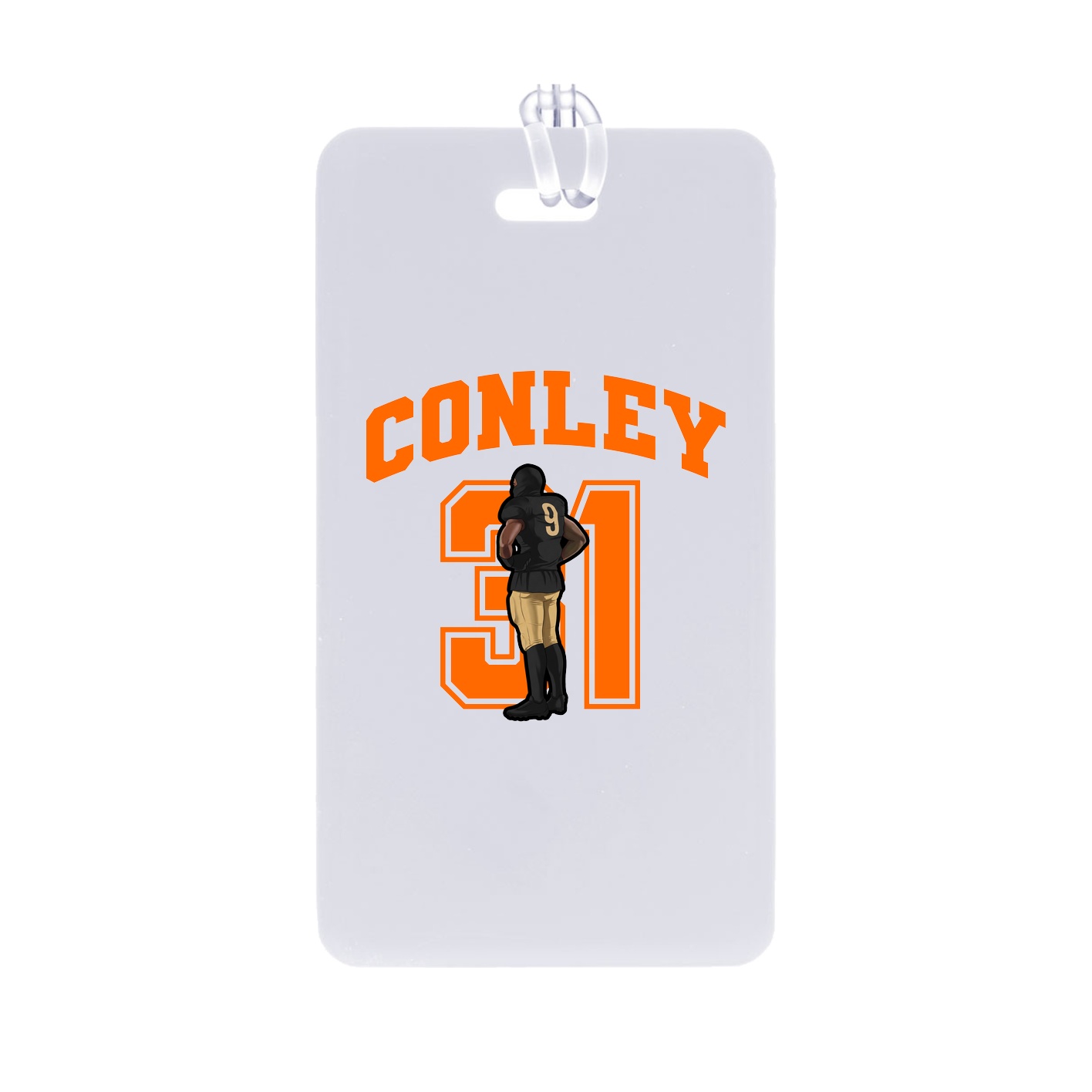 Bag Tag — Number in Classic