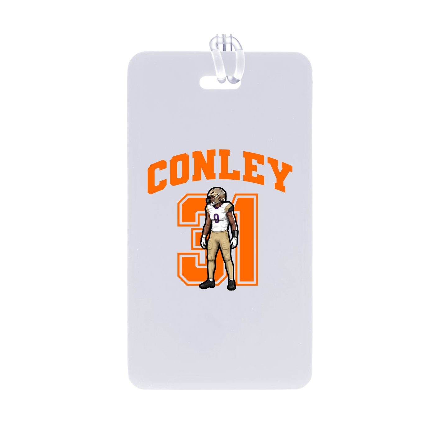 Bag Tag — Number in Classic