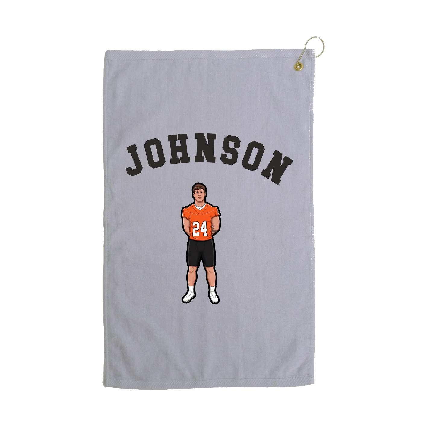 Golf Towel — Shirsey Arch in Grey