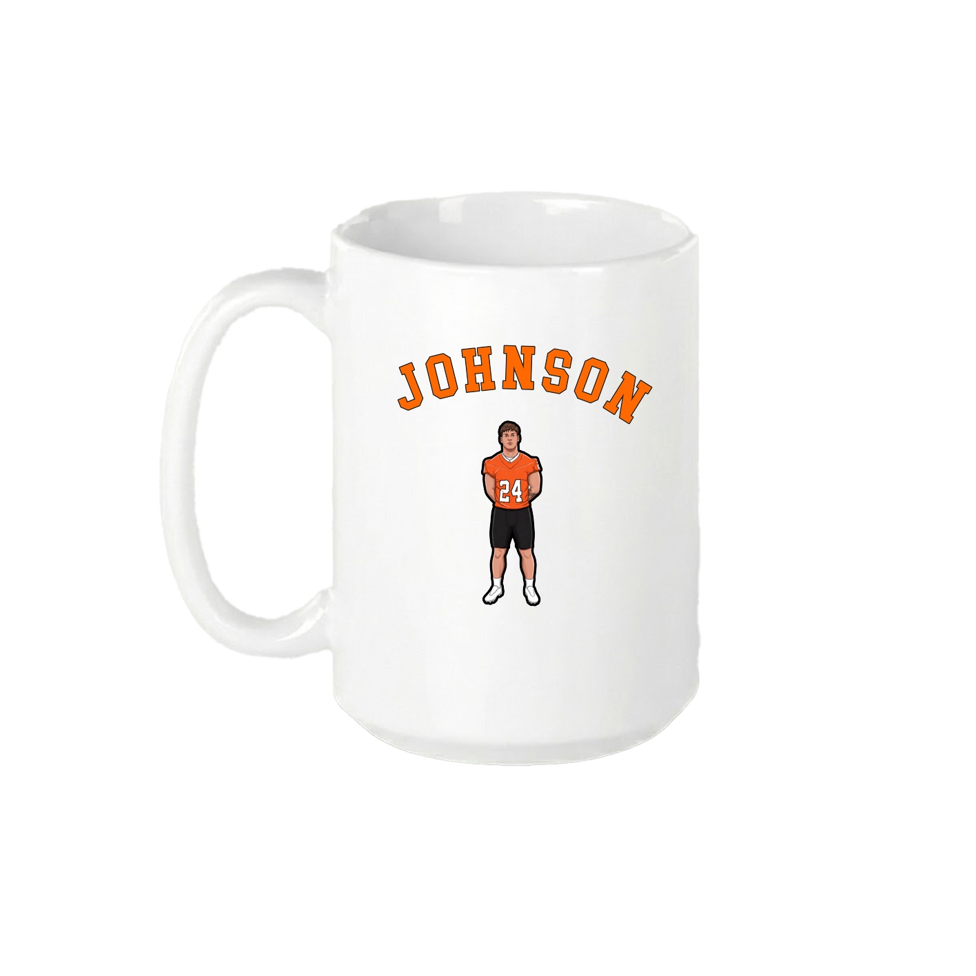 15oz Coffee Mug — Shirsey Arch in White