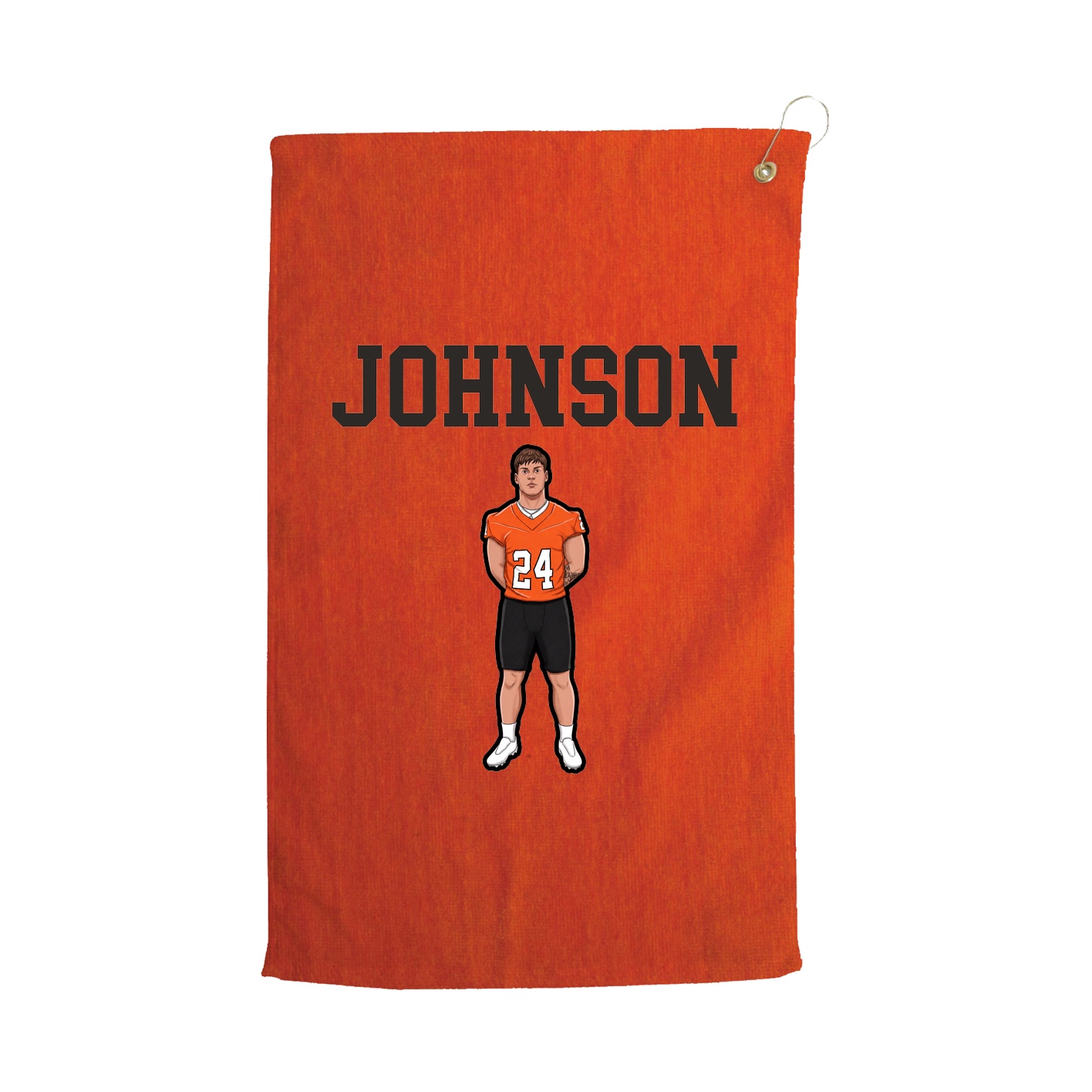 Golf Towel — Shirsey in Orange