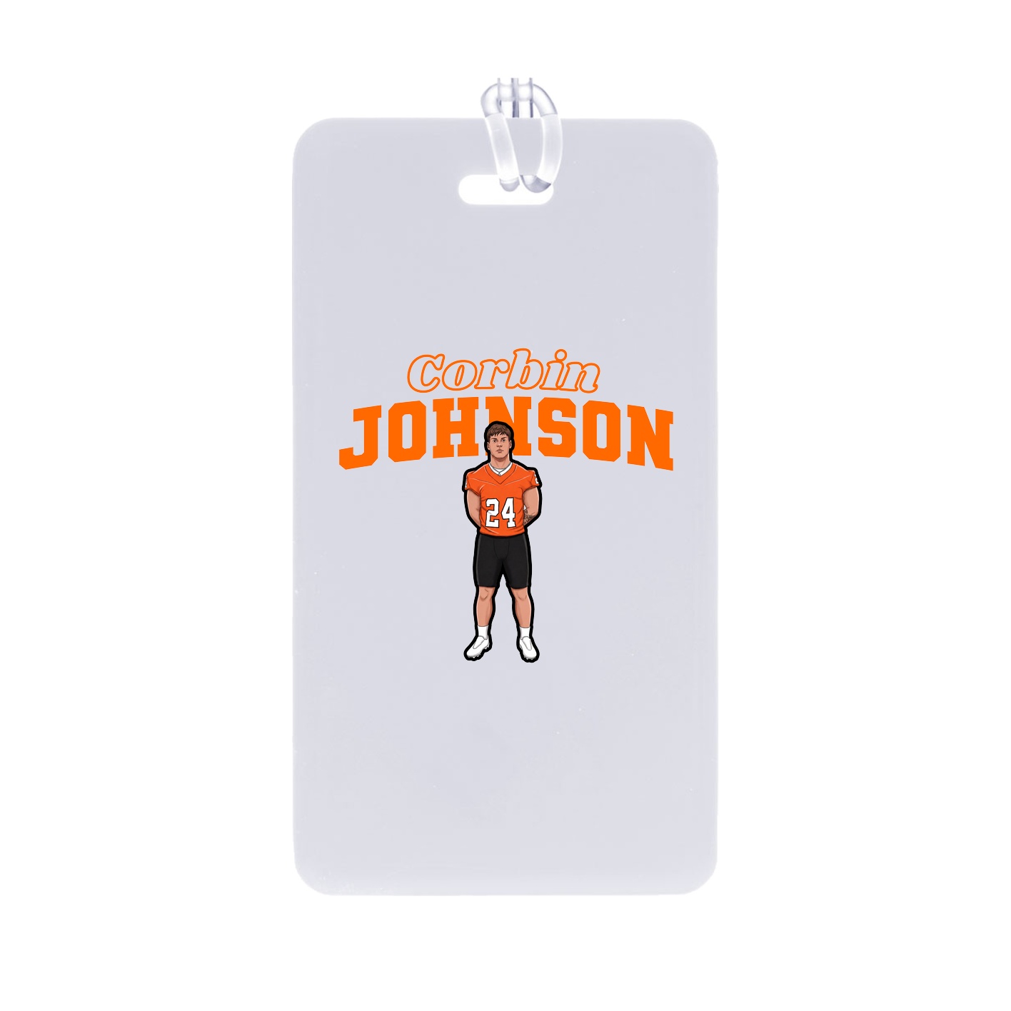 Bag Tag — Name Arch in Classic