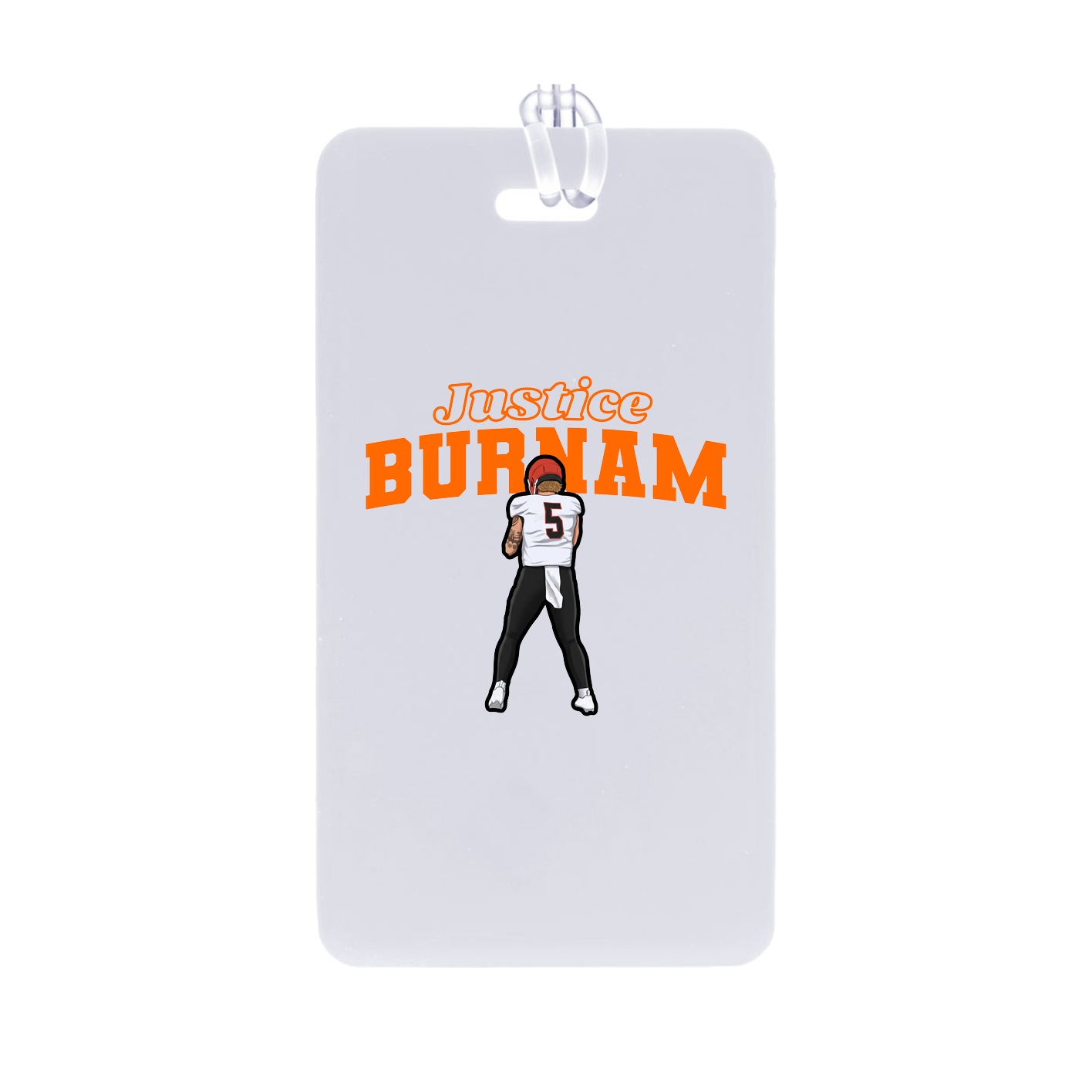 Bag Tag — Name Arch in Classic