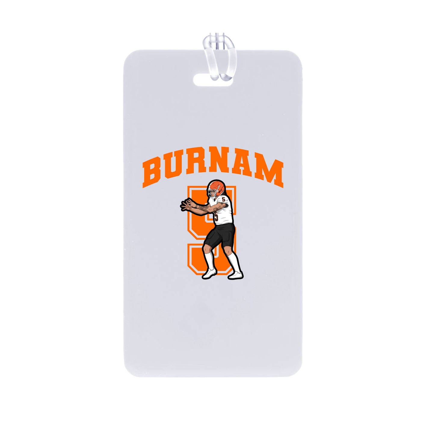 Bag Tag — Number in Classic