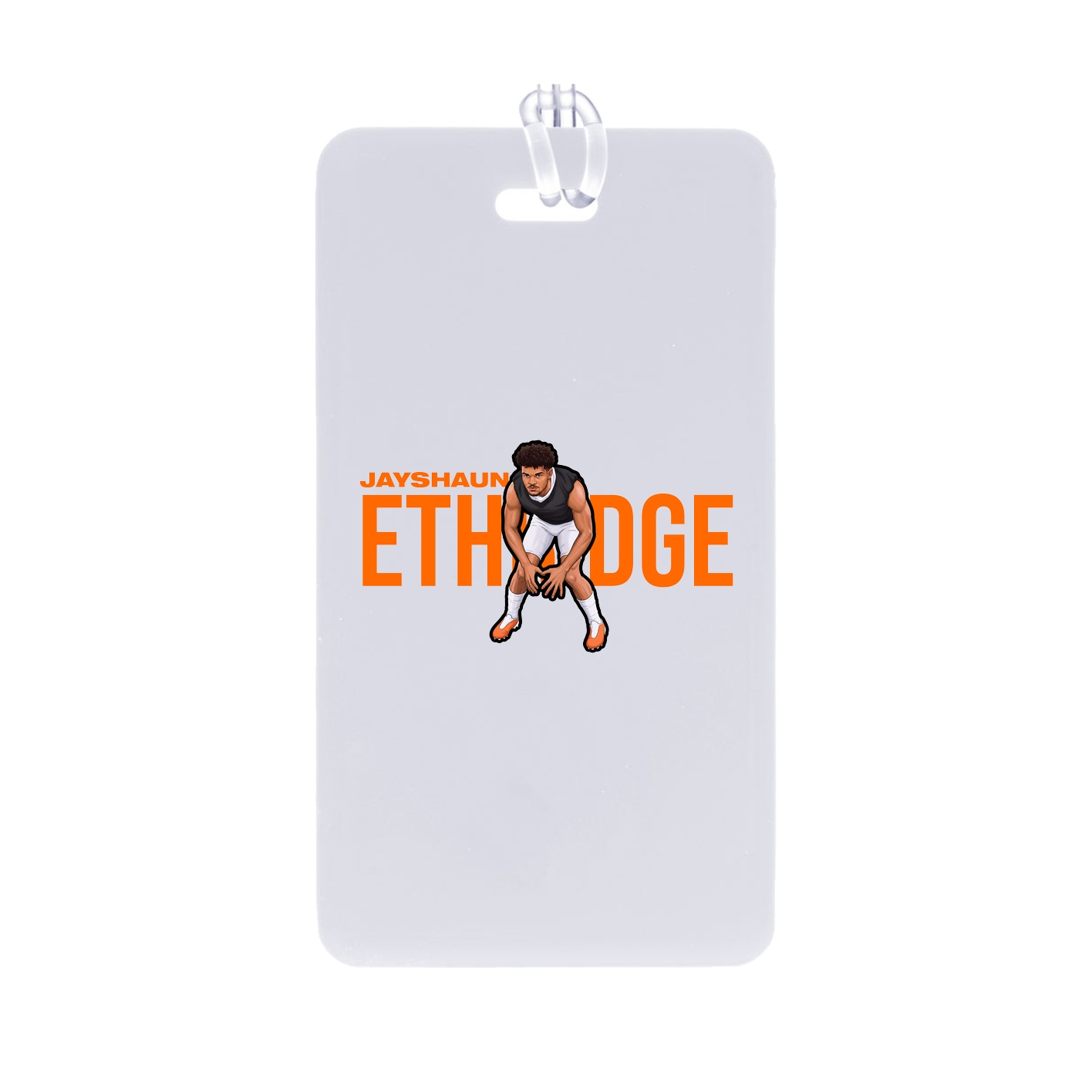 Bag Tag — Player Name in Classic