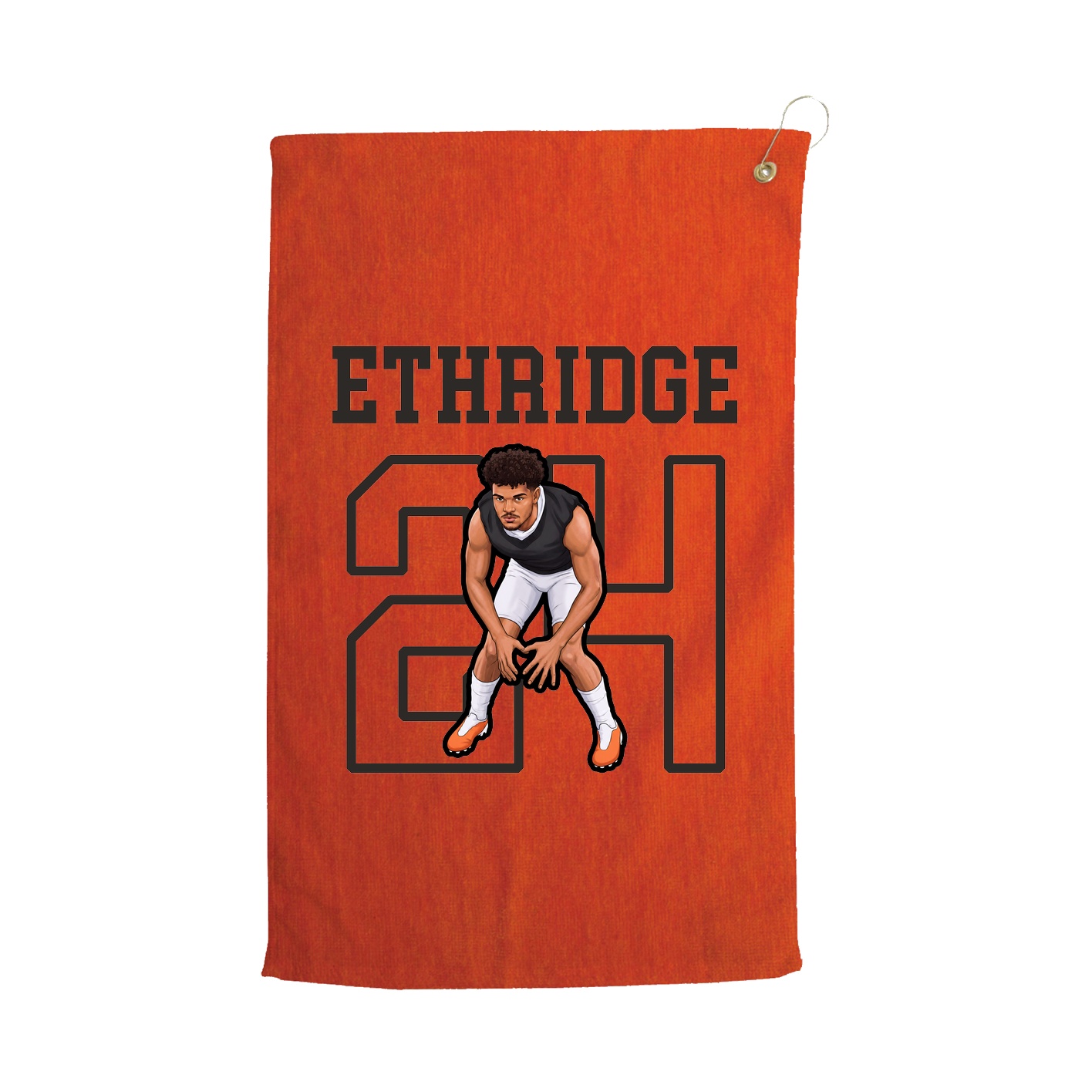 Golf Towel — Shirsey in Orange