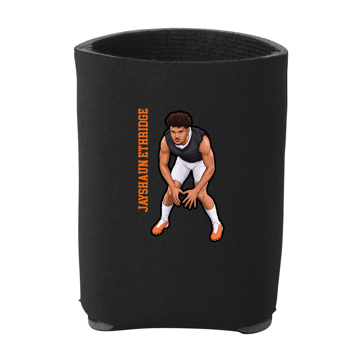 Can Holder — Name Vertical in Black