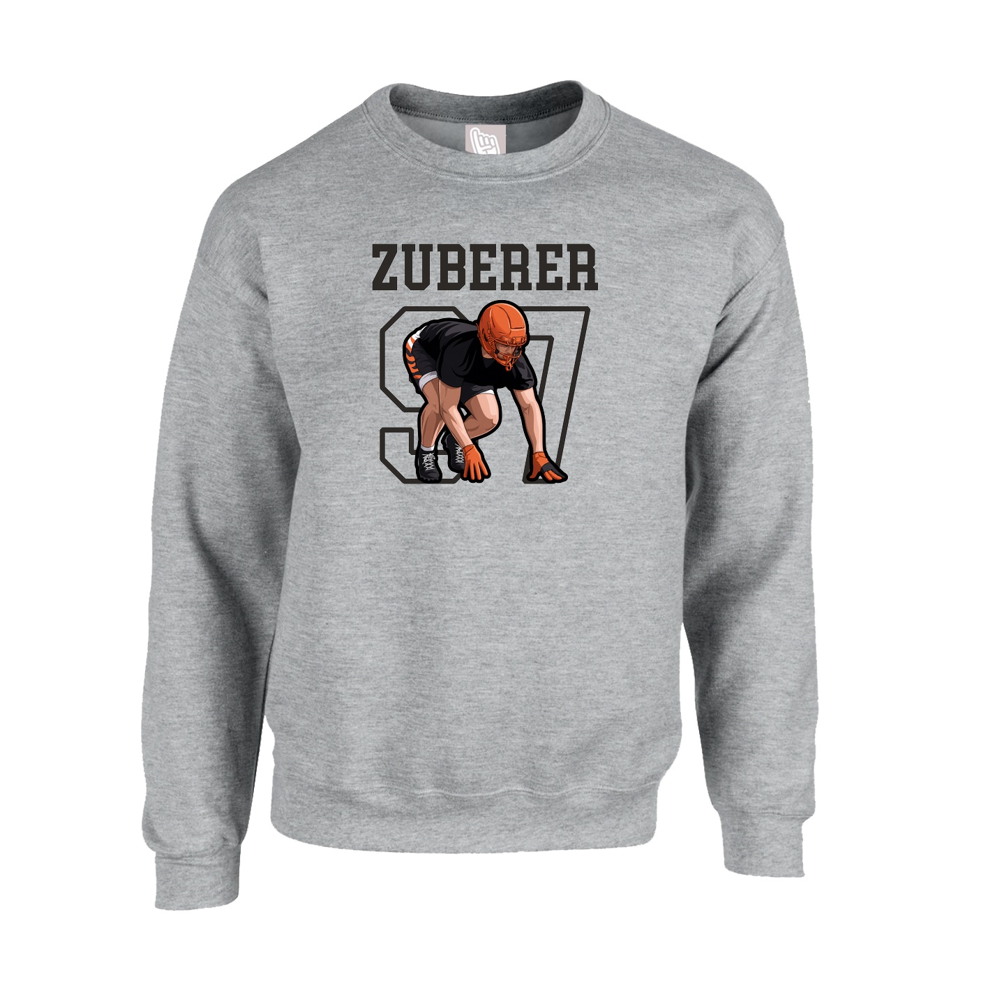 Fleece Crew — Shirsey in Grey
