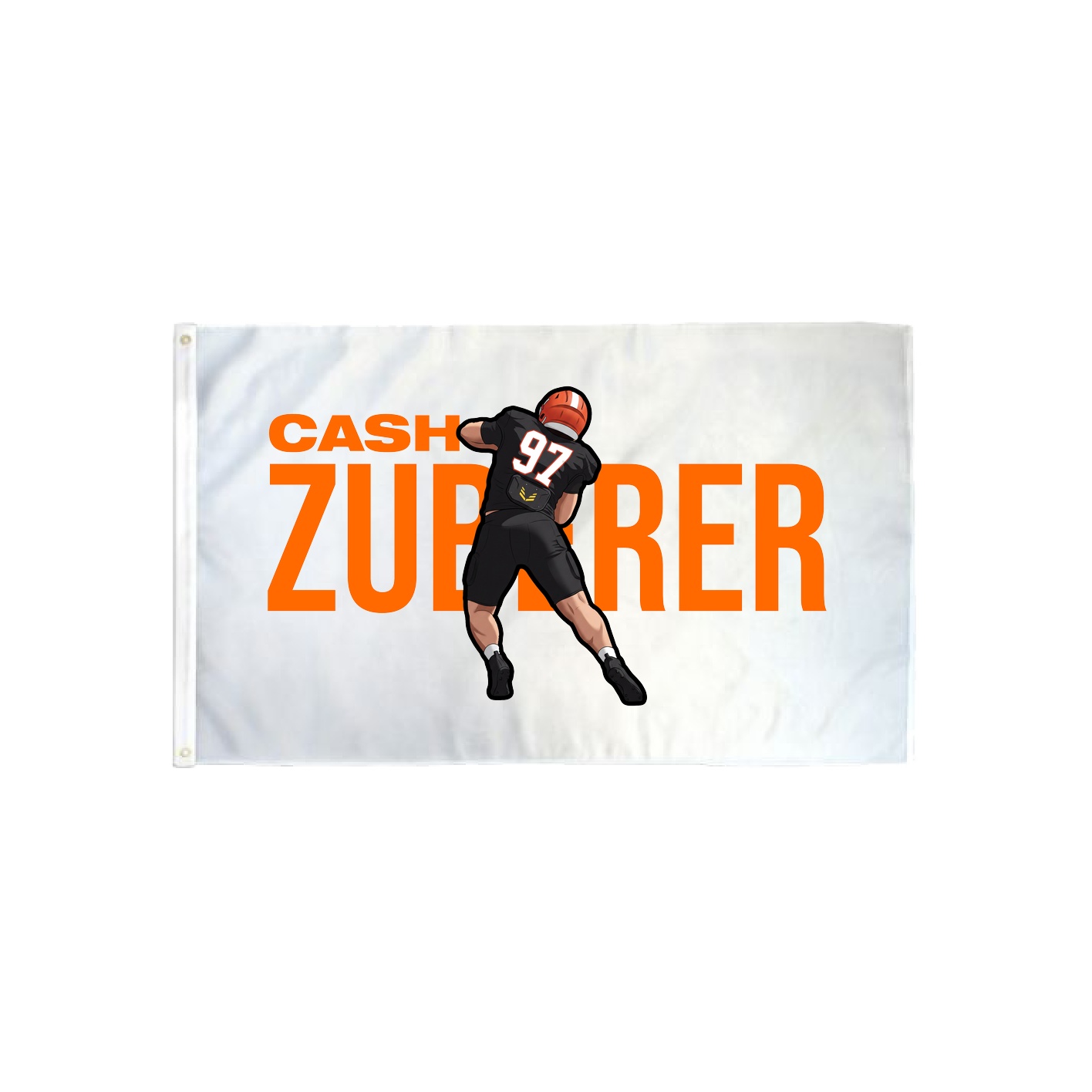3x5 Flag — Player Name in Classic