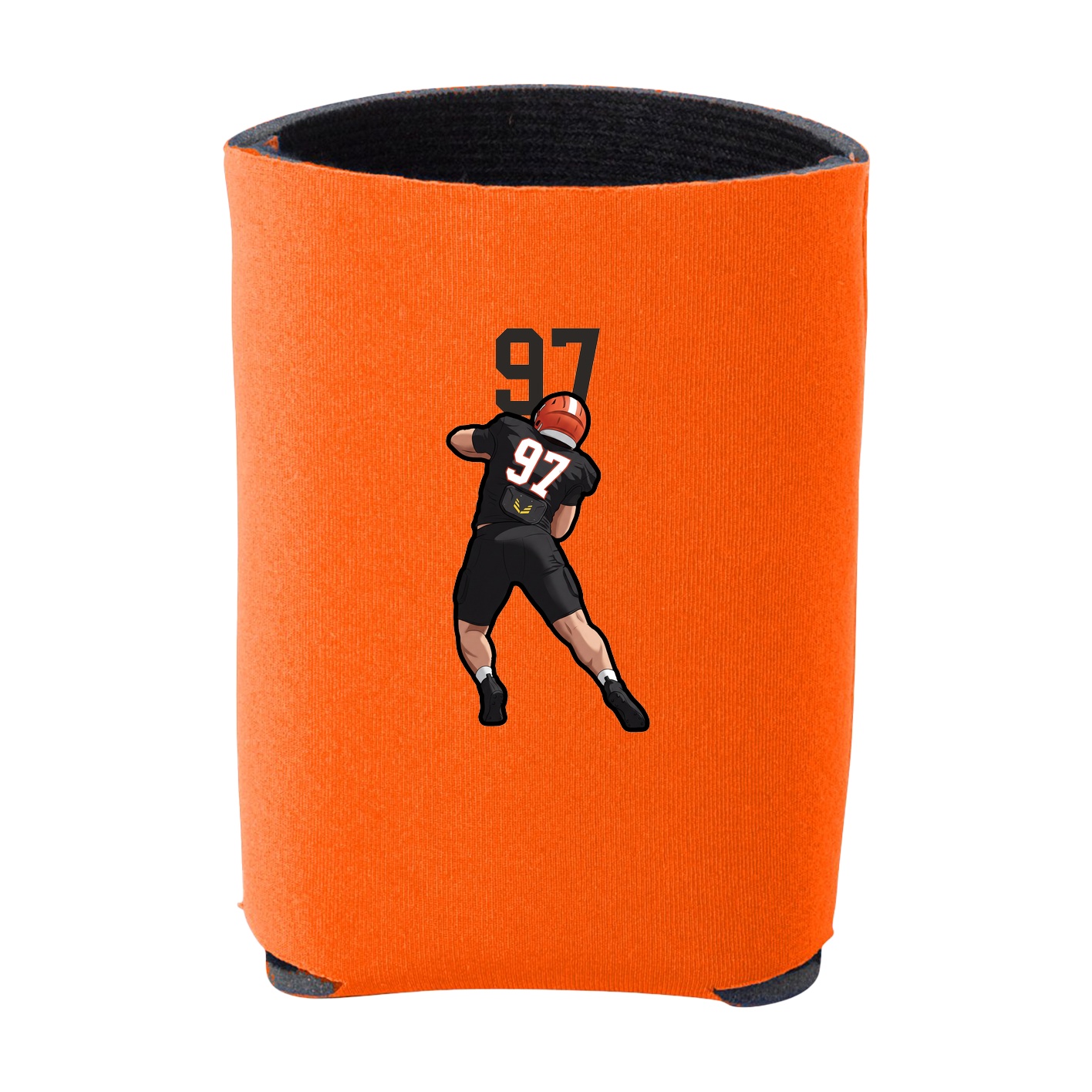 Can Holder — Number Top in Orange