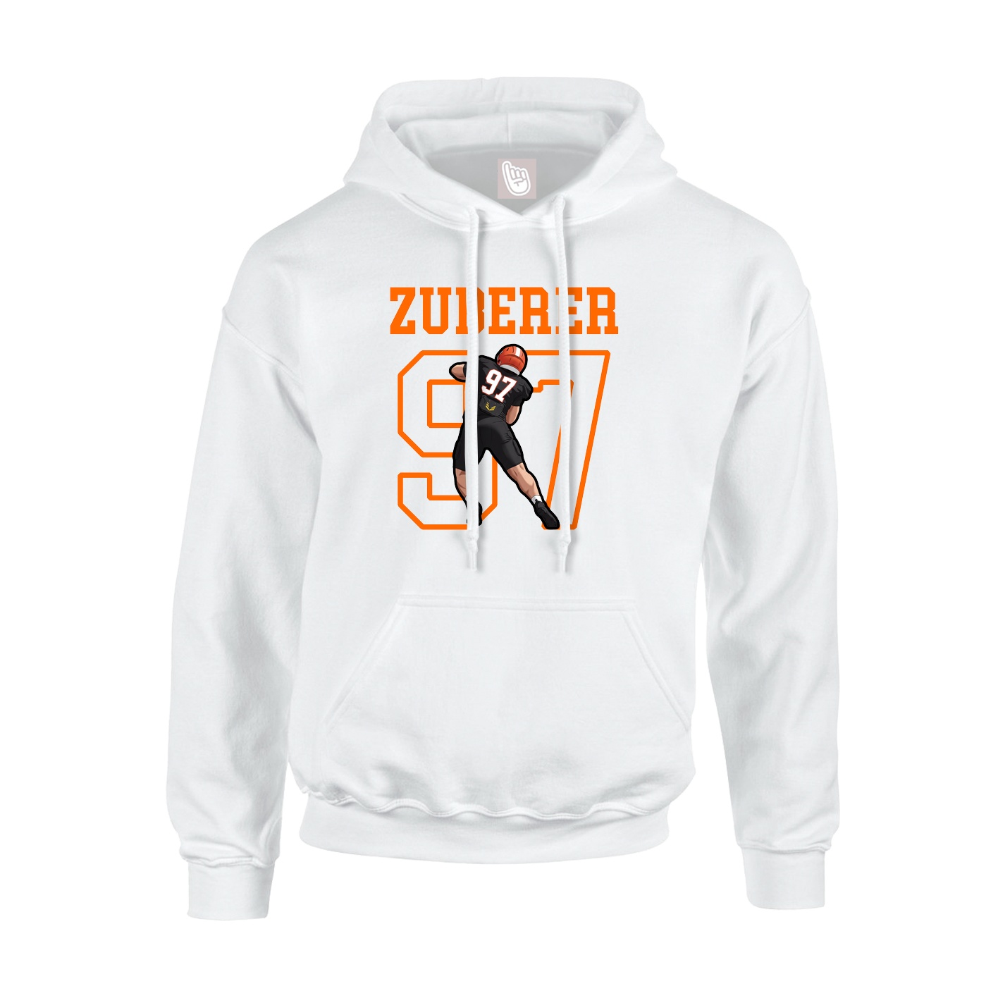 Youth Hoodie — Shirsey in White