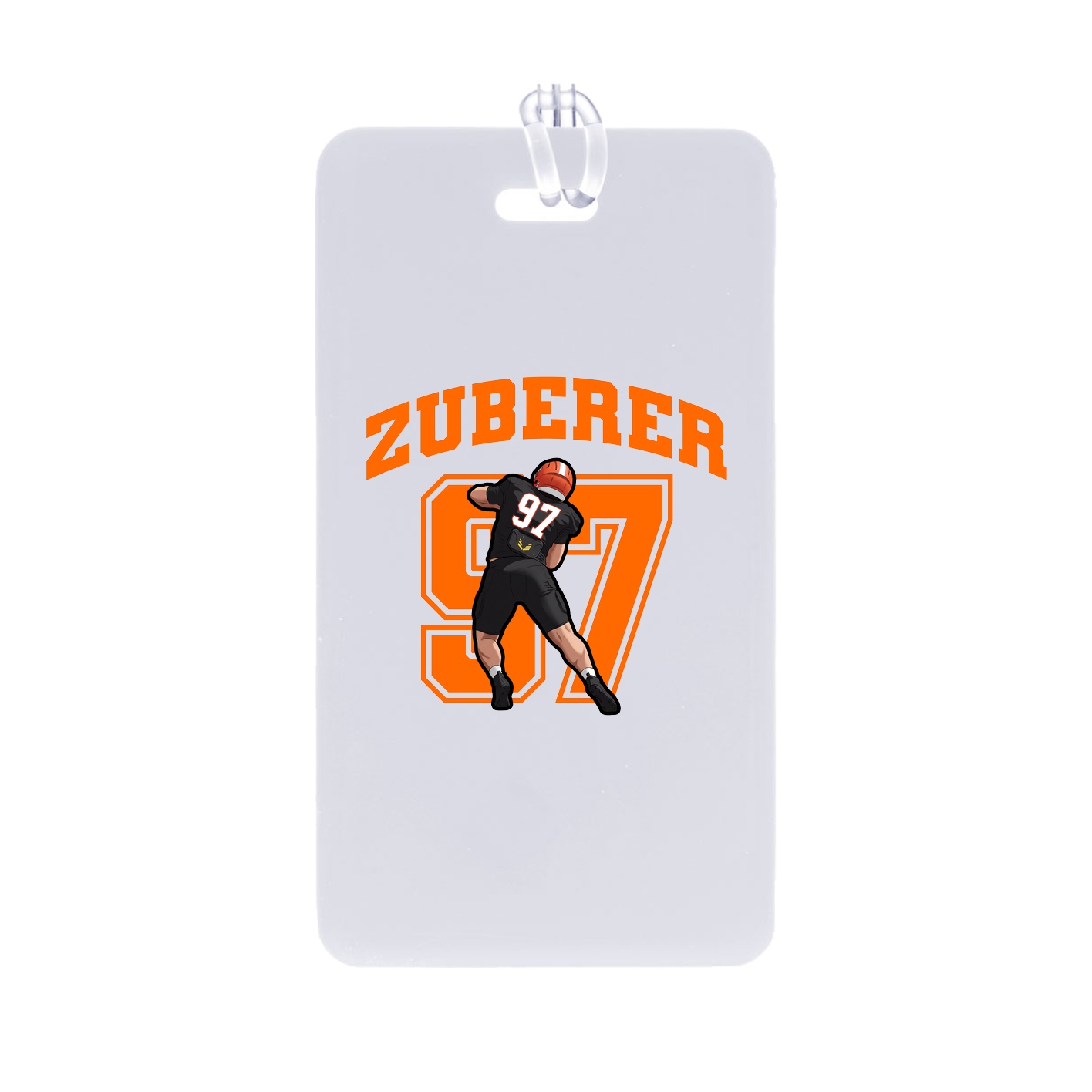 Bag Tag — Number in Classic