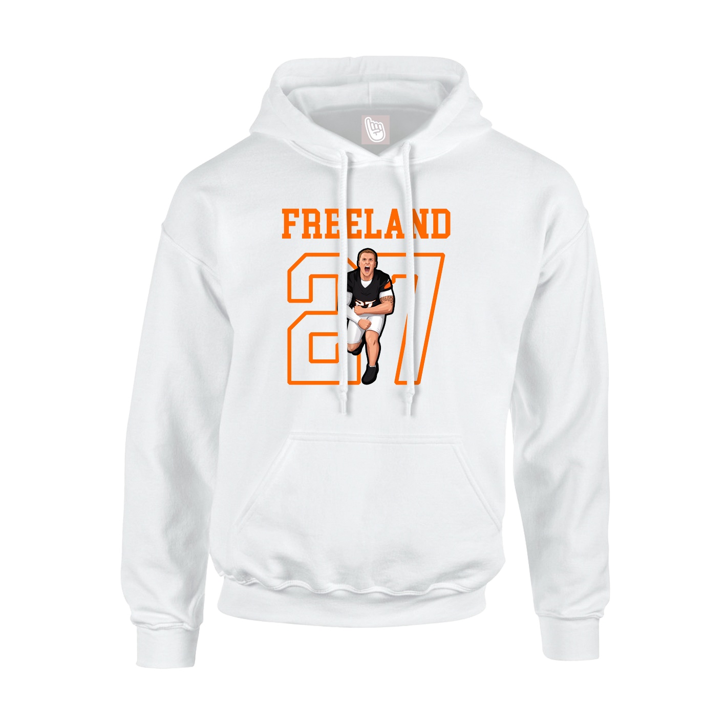 Youth Hoodie — Shirsey in White