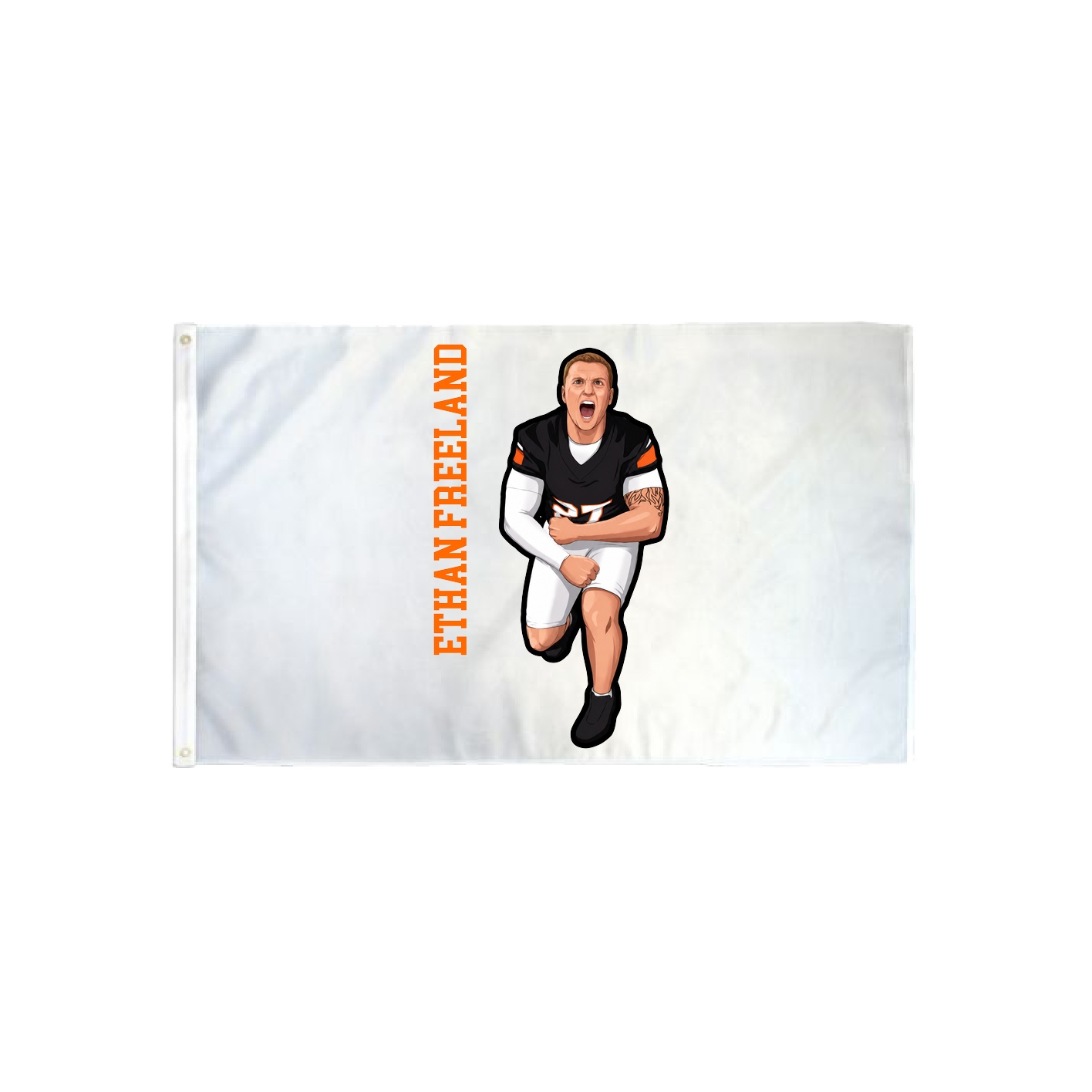 3x5 Flag — Name Vertical in Classic