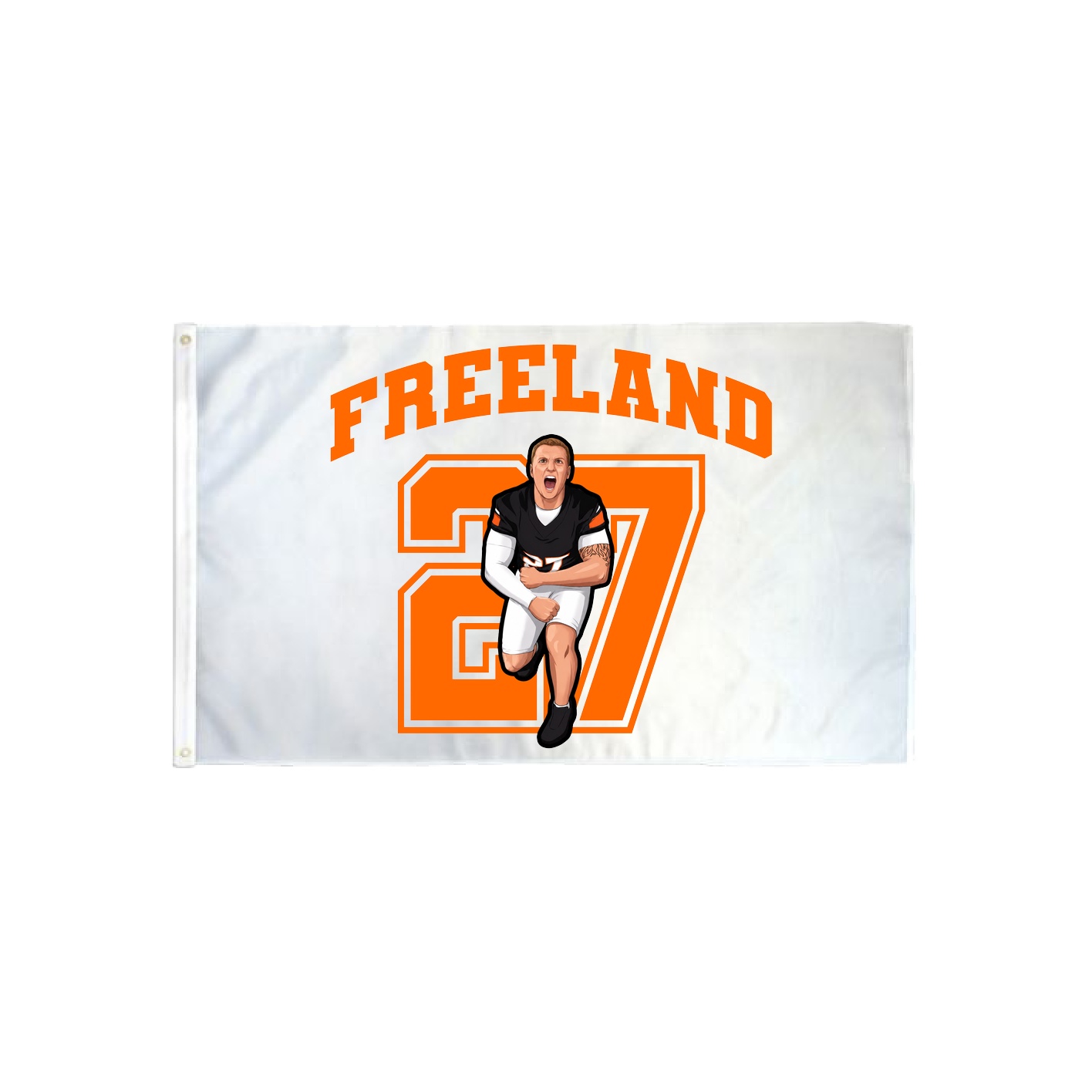 3x5 Flag — Number in Classic
