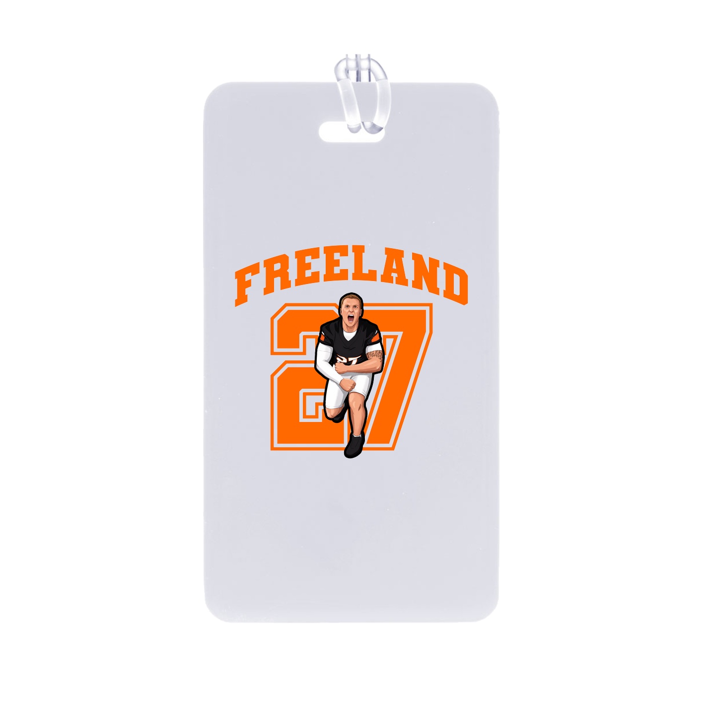 Bag Tag — Number in Classic