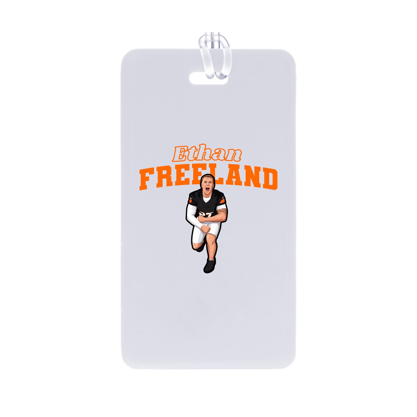 Bag Tag — Name Arch in Classic