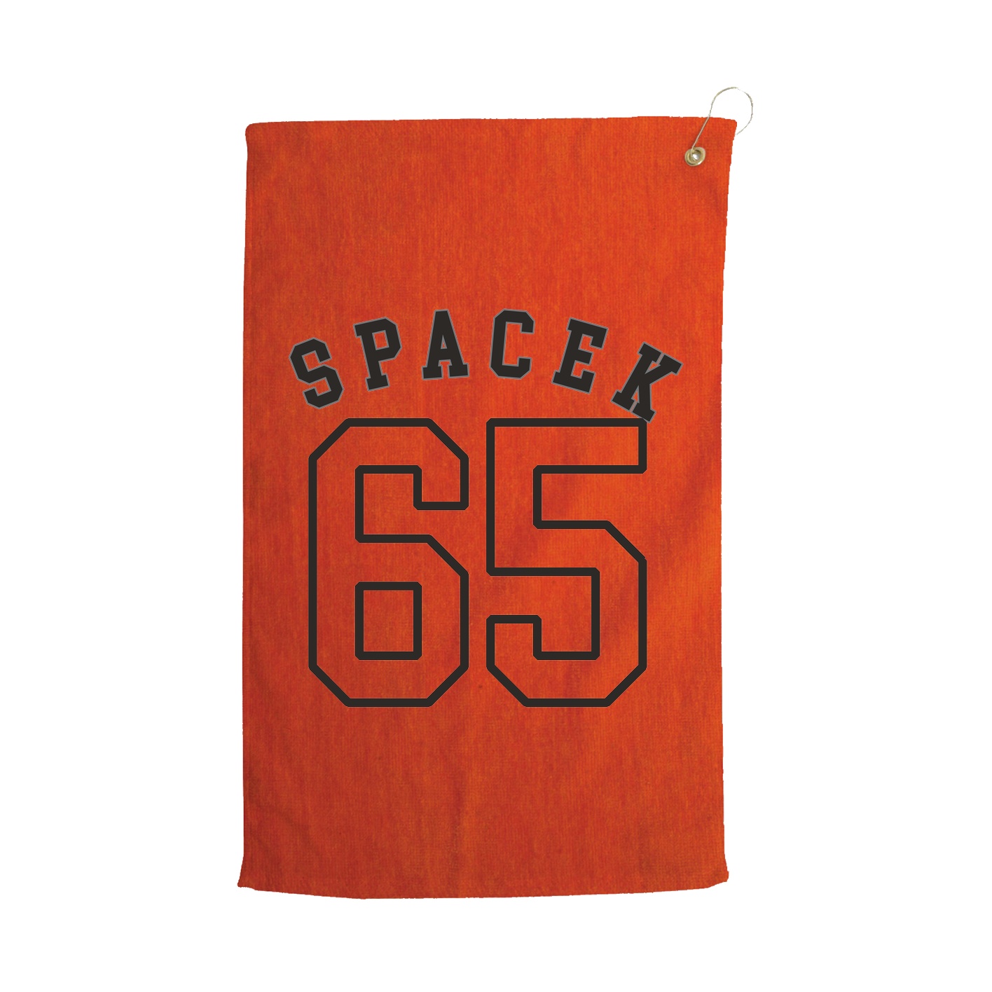 Golf Towel — Shirsey Arch in Orange