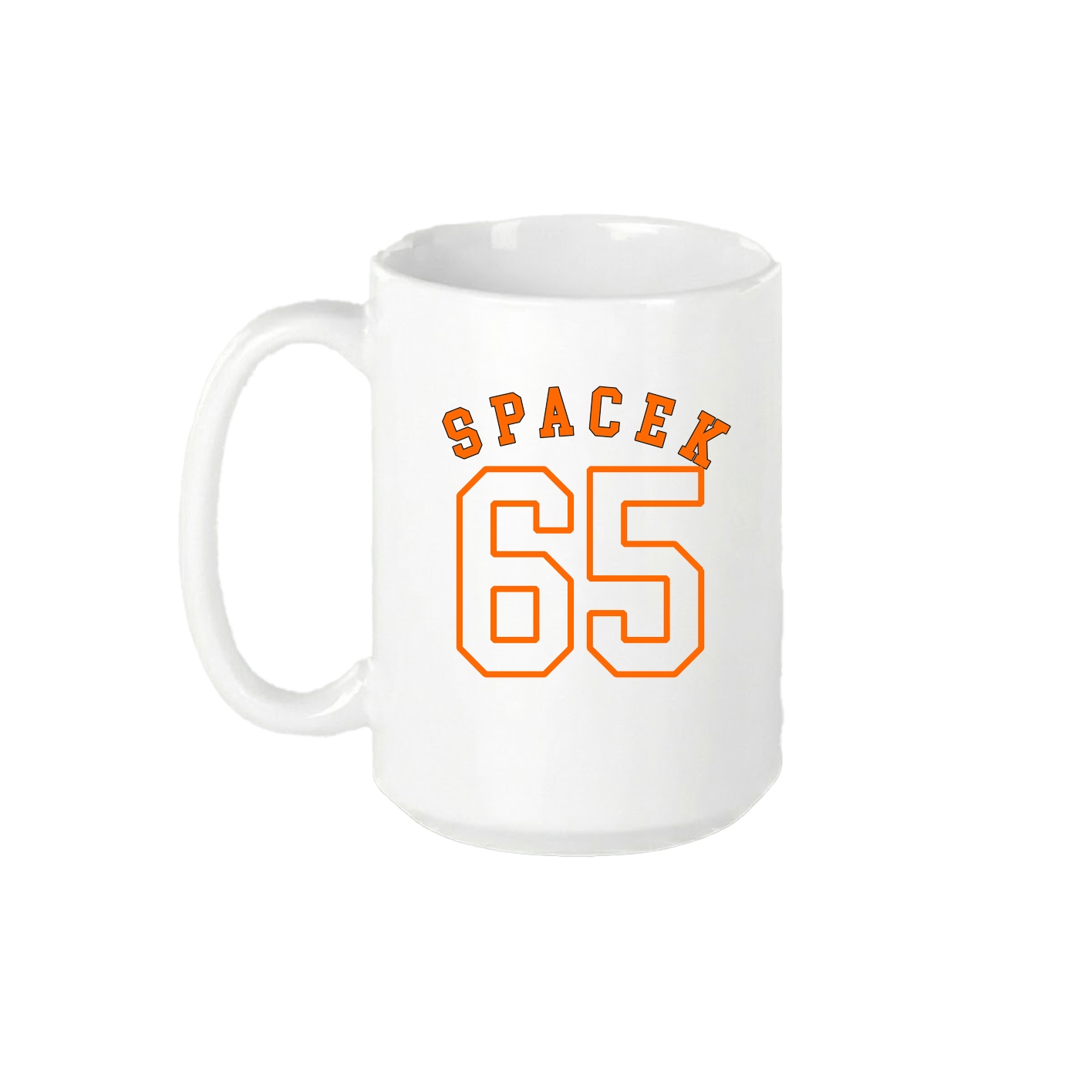15oz Coffee Mug — Shirsey Arch in White